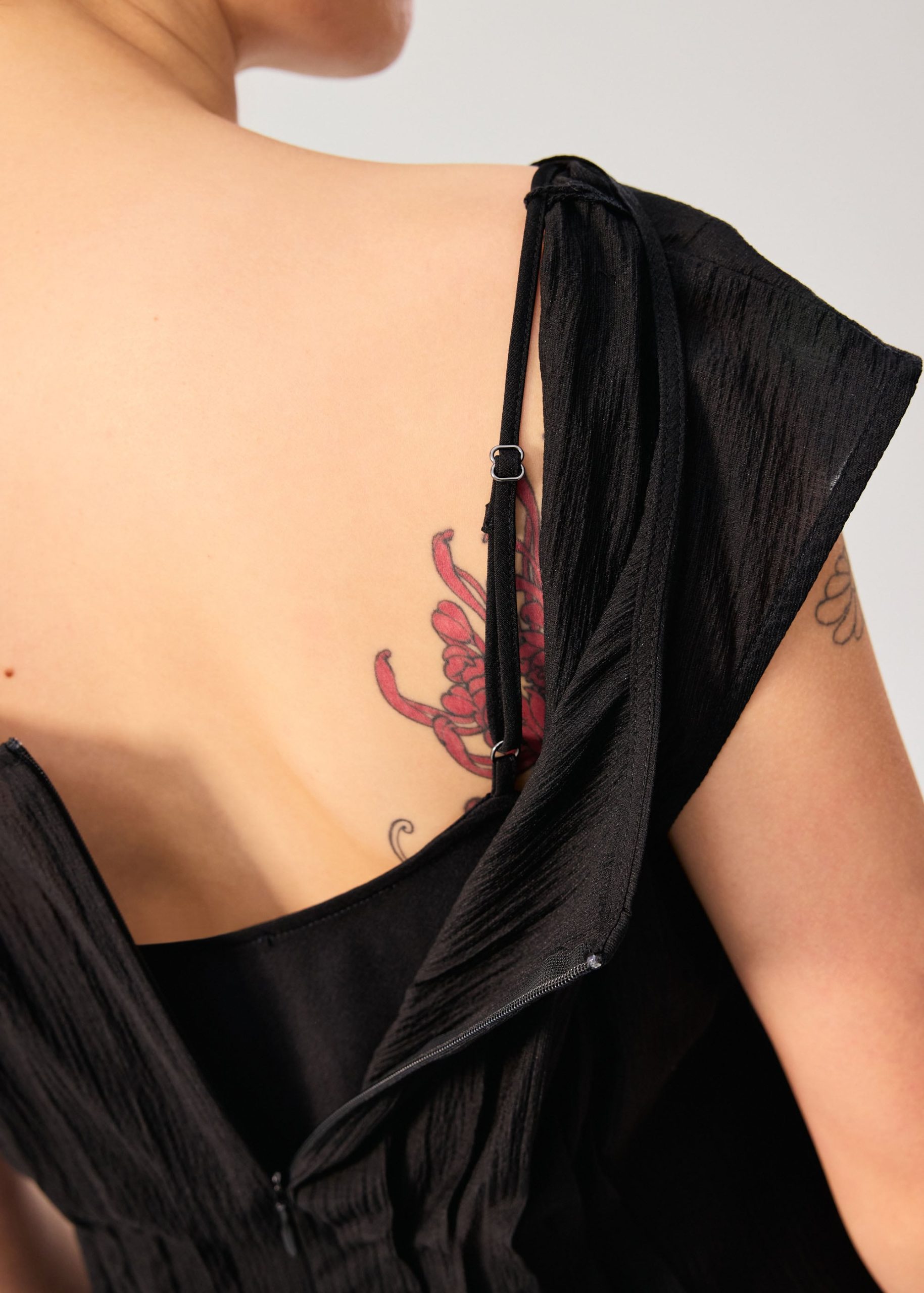 Camille Pintuck Boat Neck Top - Image 7