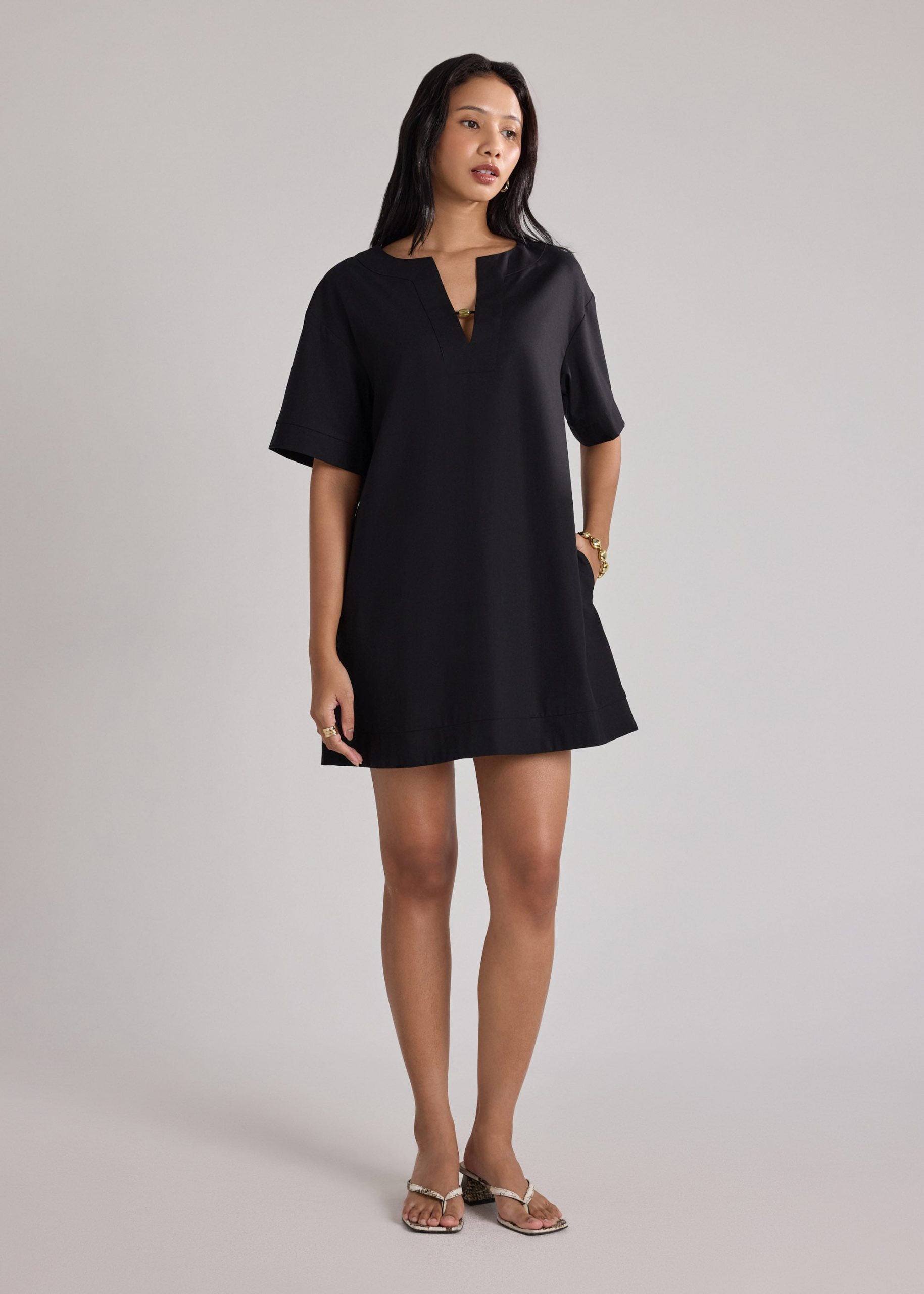 Coastal Bead Tunic Dress - Image 2