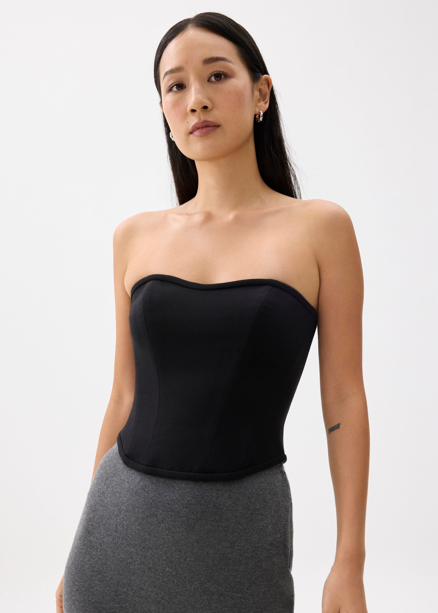 Lia Crop Bustier Top - Image 2