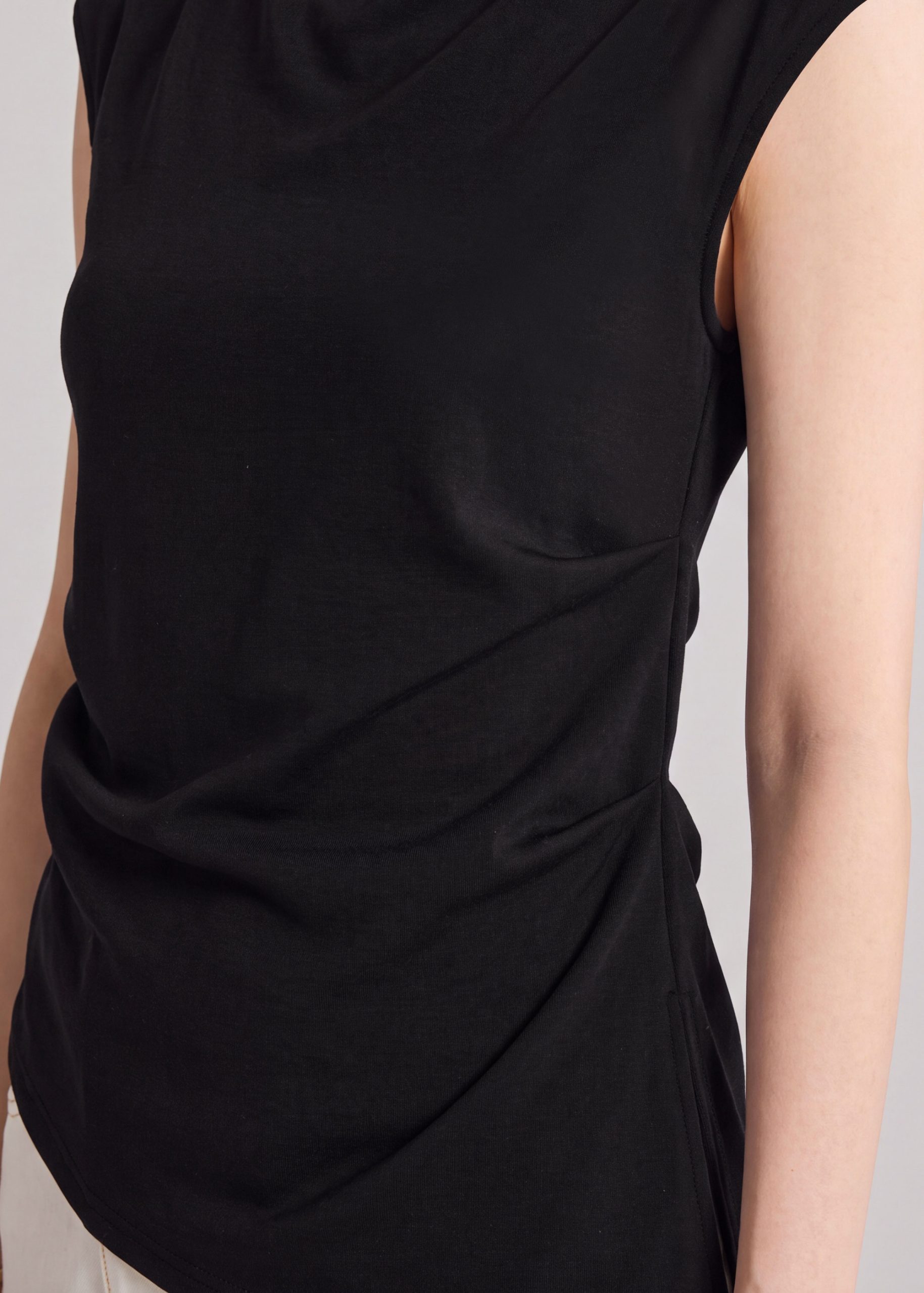 Neoprene Mock Neck Top - Image 5