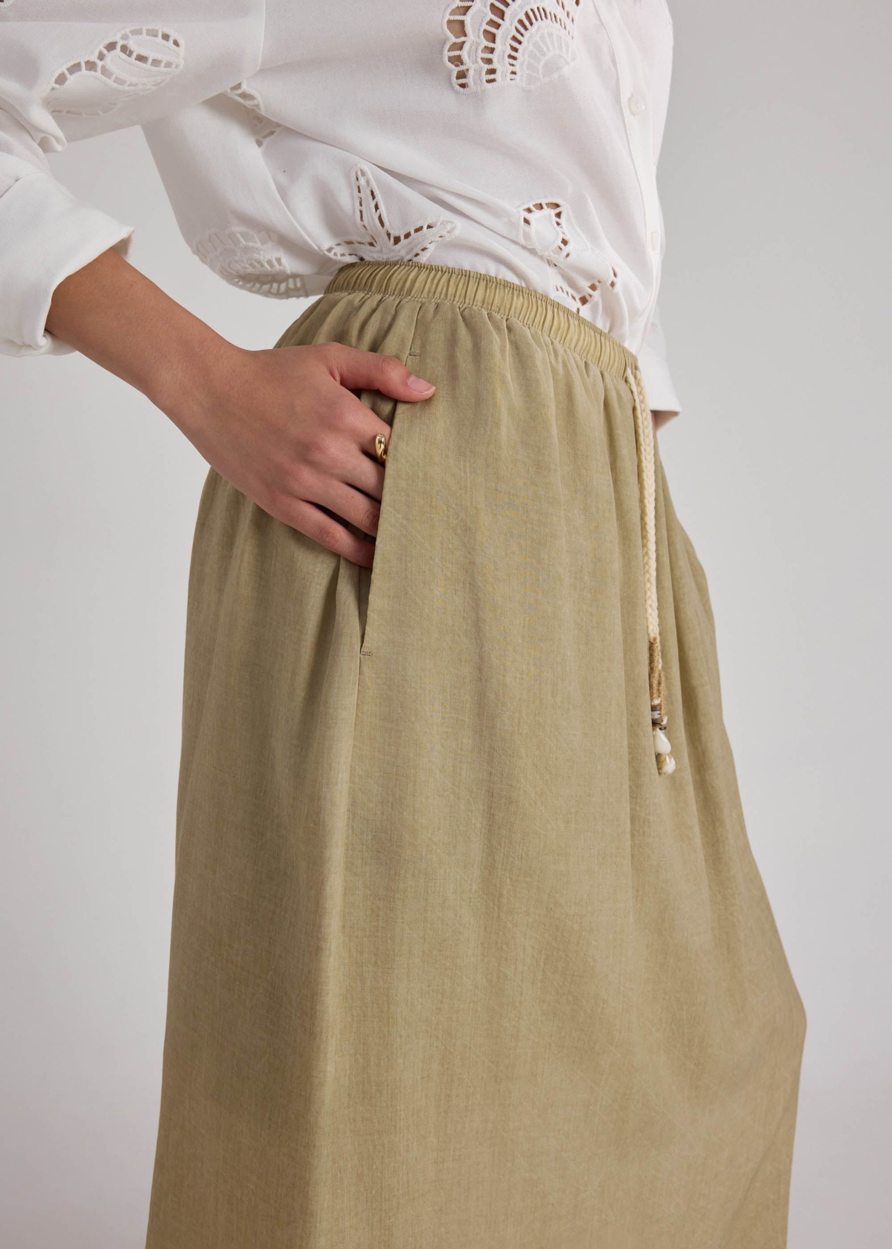 Coastal Beads Drawstring Skirt - Image 13
