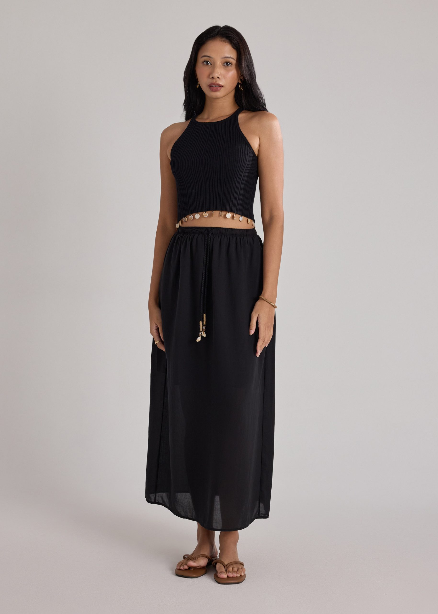 Coastal Beads Drawstring Skirt - Image 4