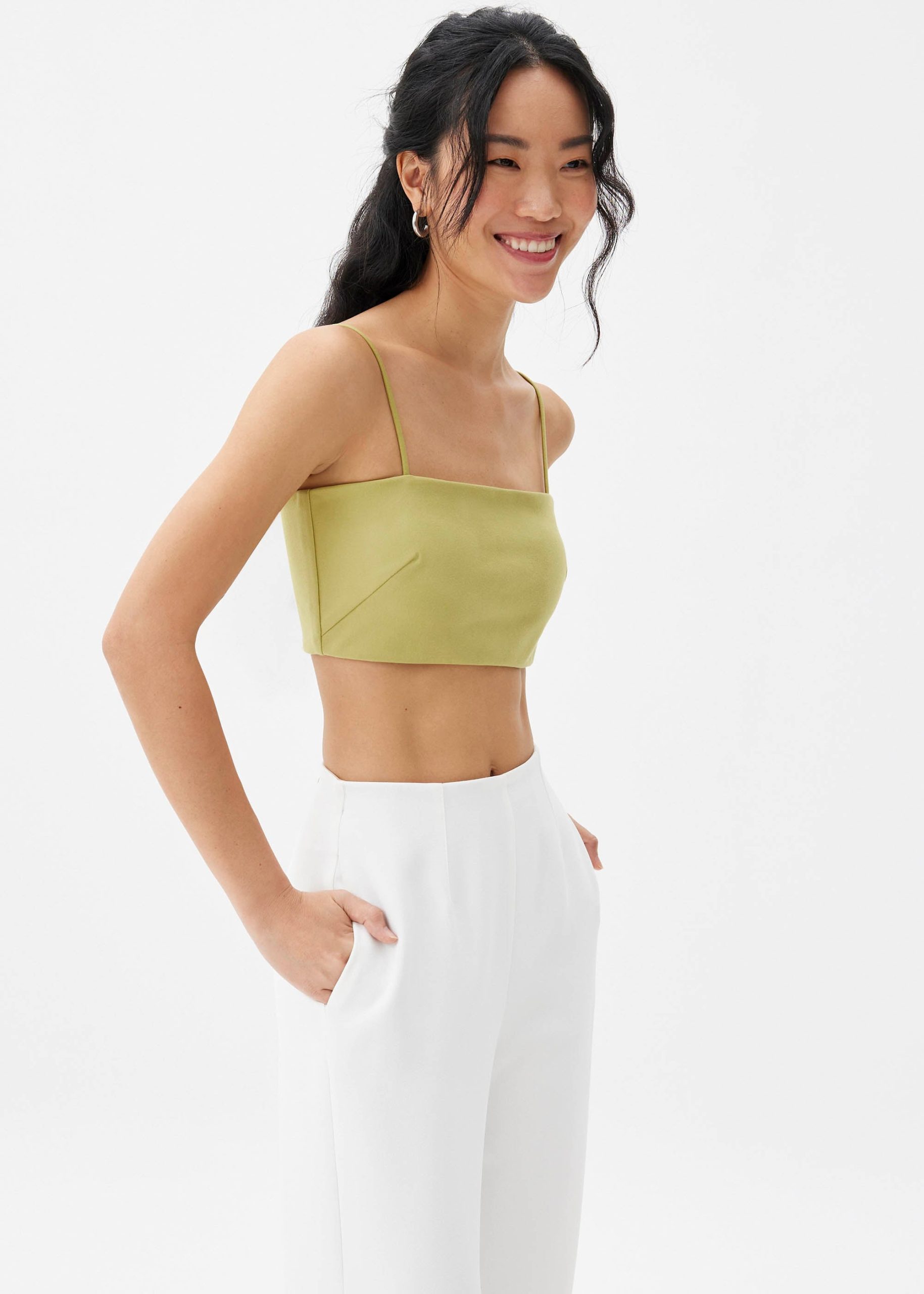 BraFree by LB Joey Crop Camisole Top - Image 30