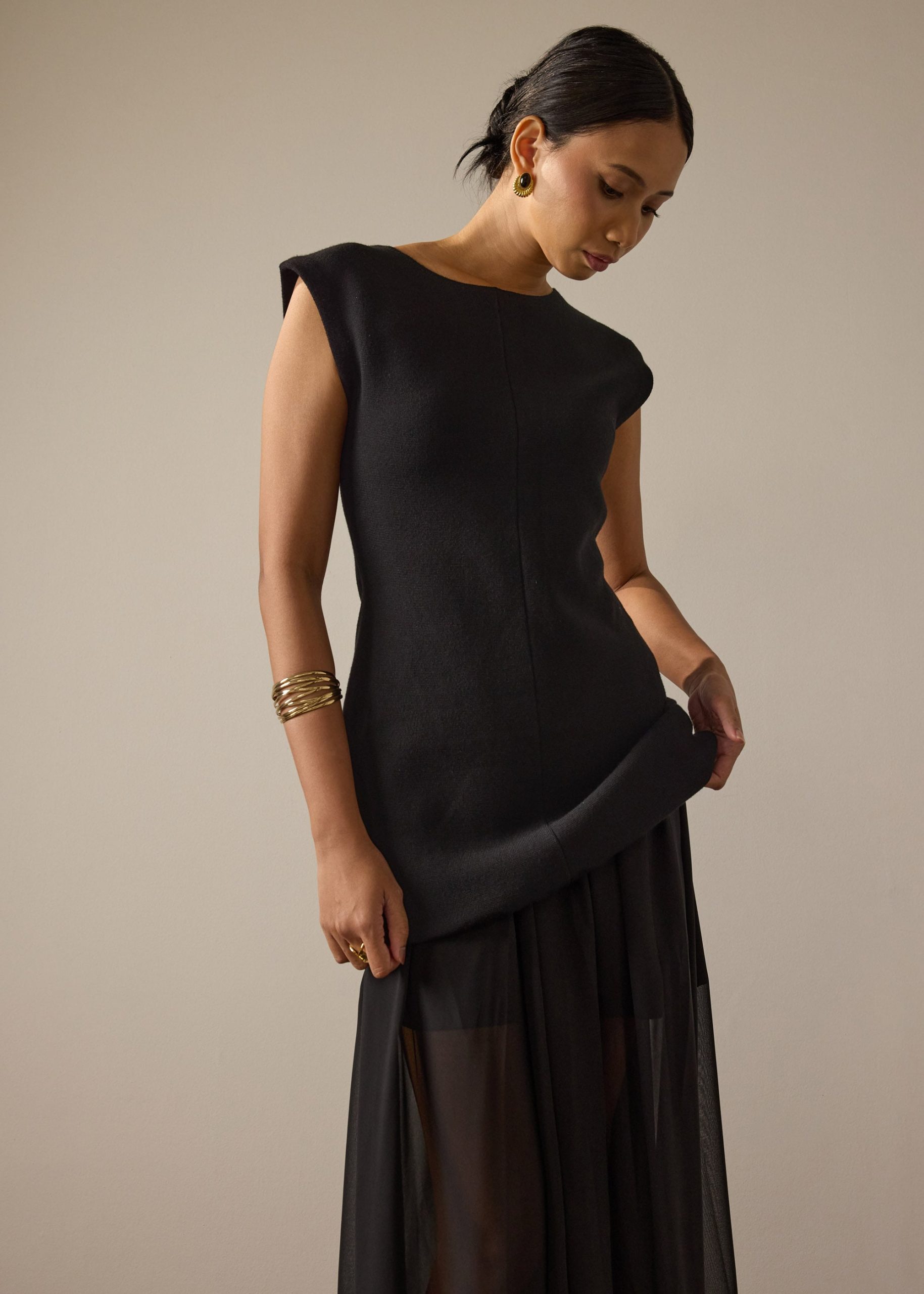 Inez Multi-way Fit & Flare Maxi Dress - Image 4