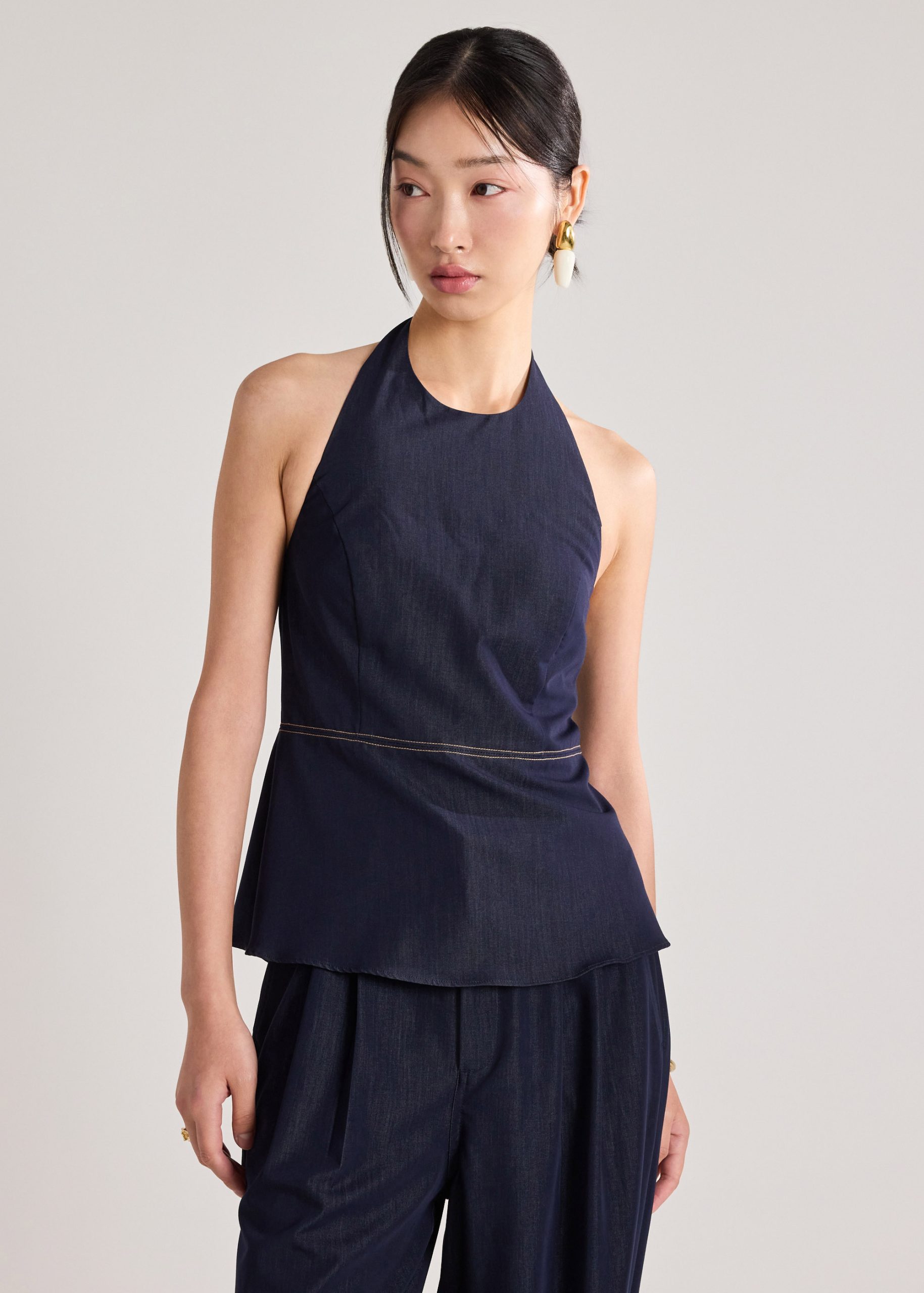 BraFree by LB Chambray Top - Image 2