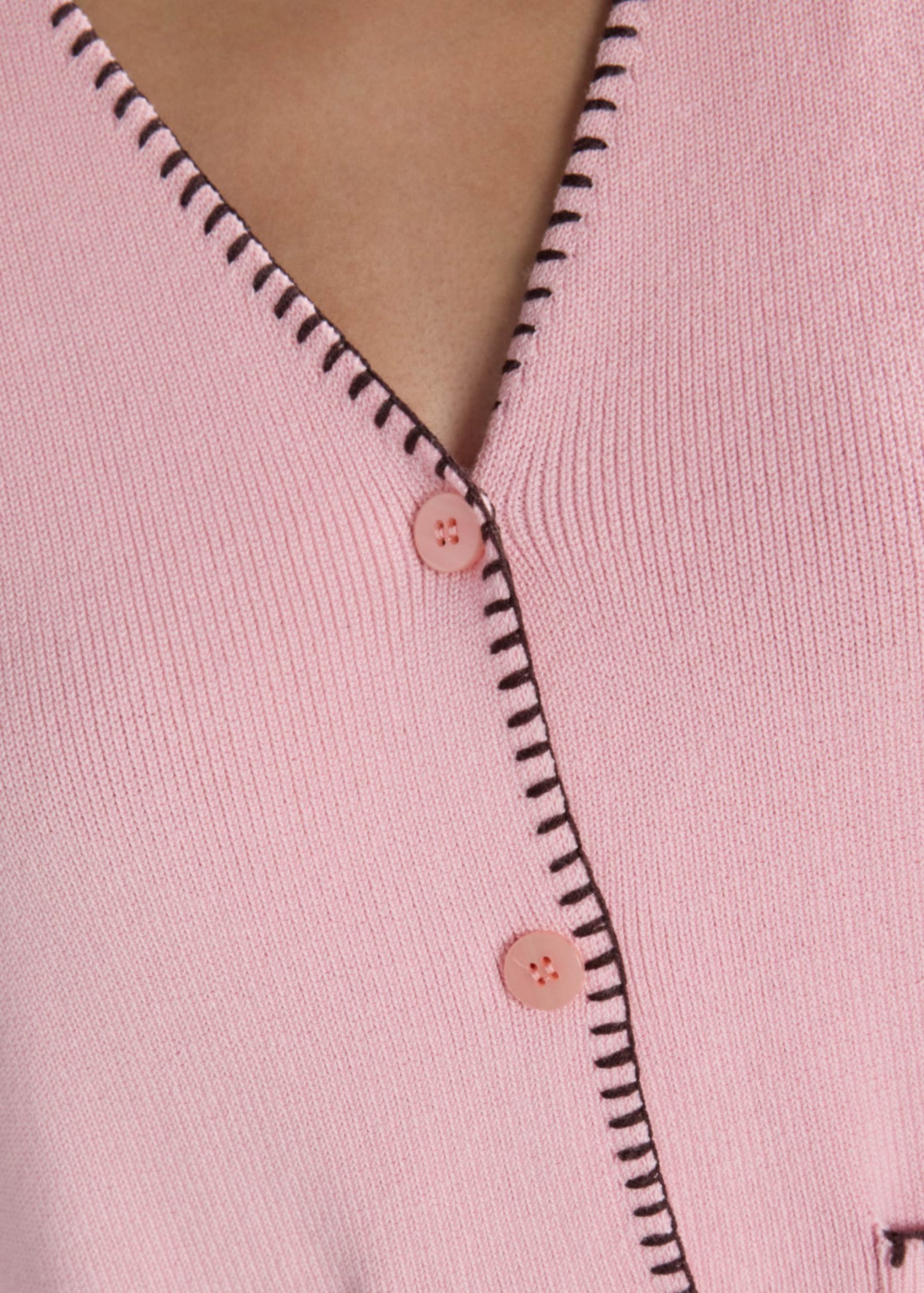 Blanket Stitch Knit Vest - Image 18