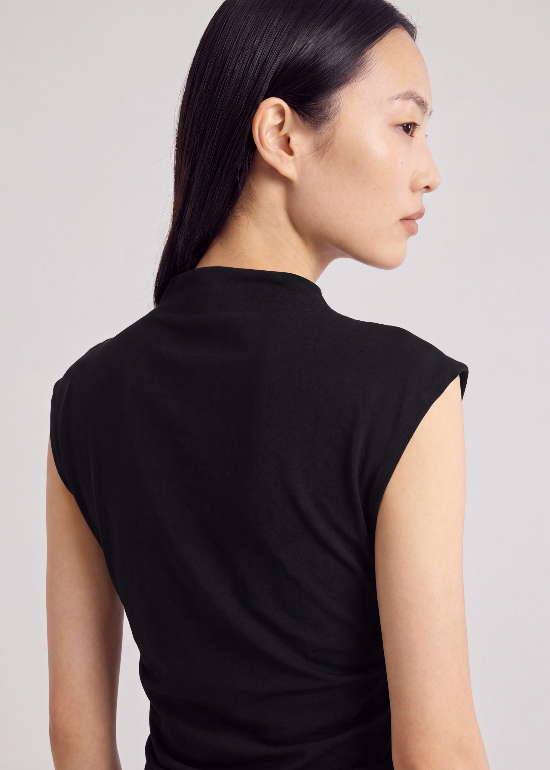 Neoprene Mock Neck Top - Image 6