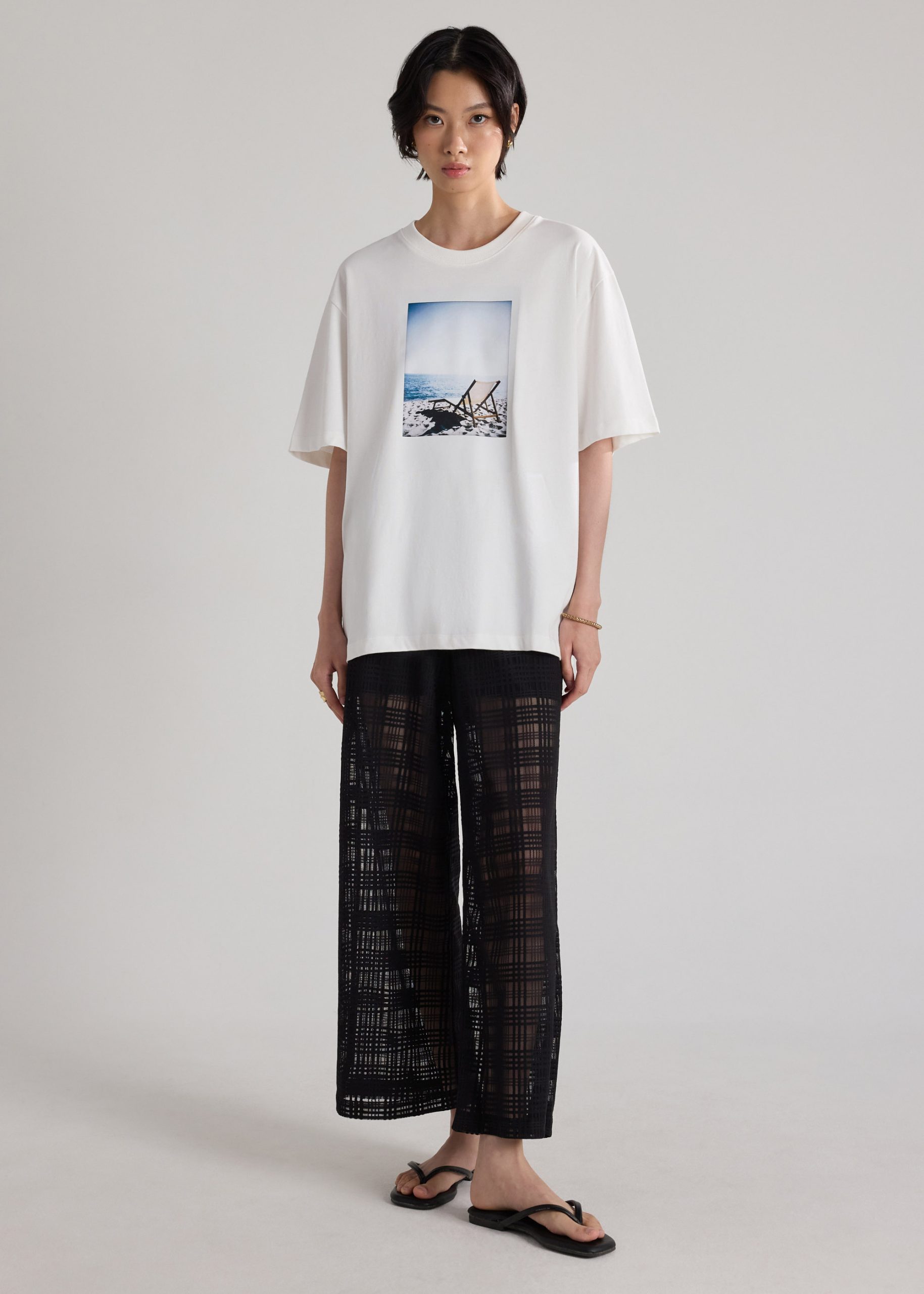 Oversized Jersey Graphic Tee - Image 8