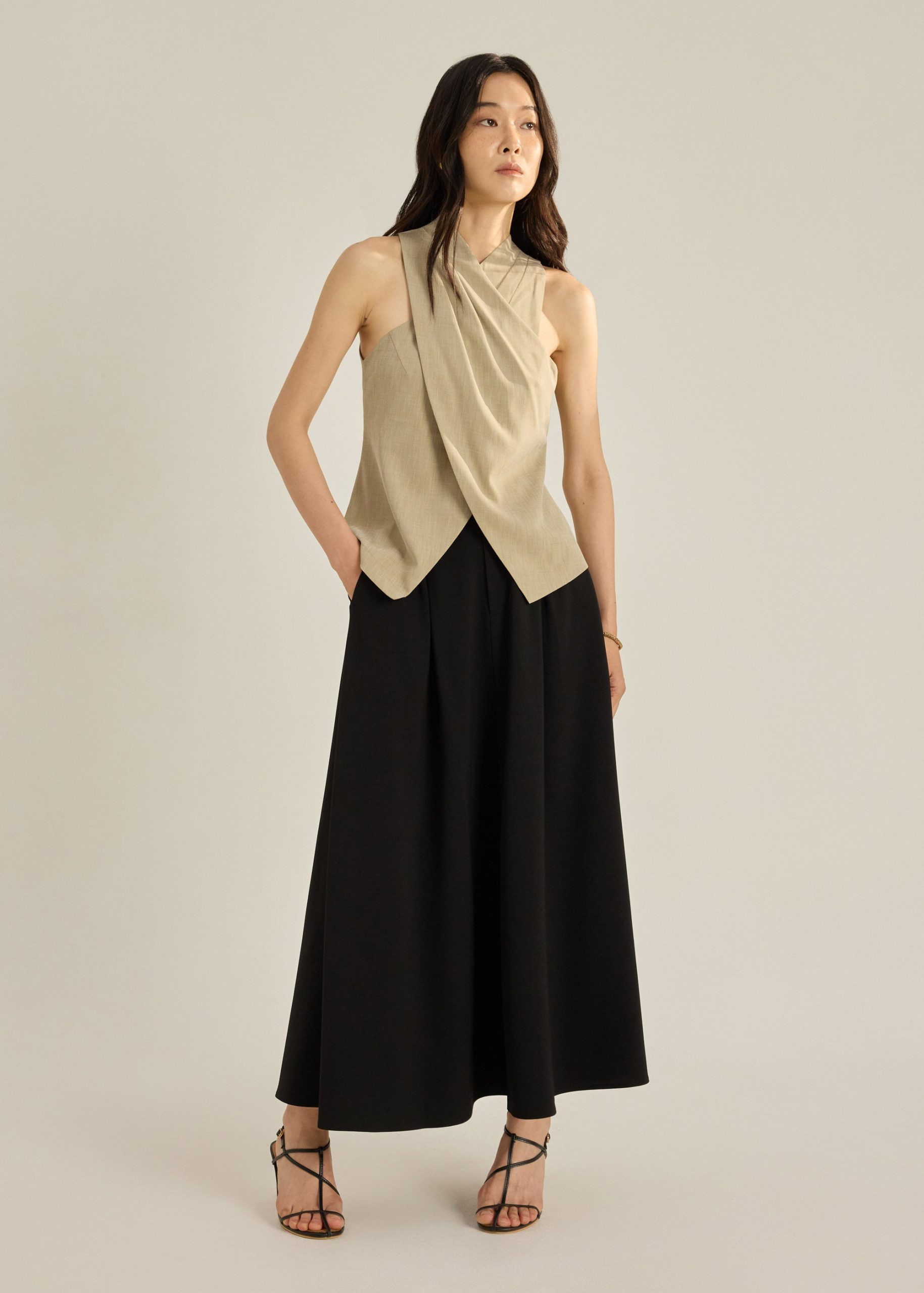 Eva Melange Halter Top - Image 15