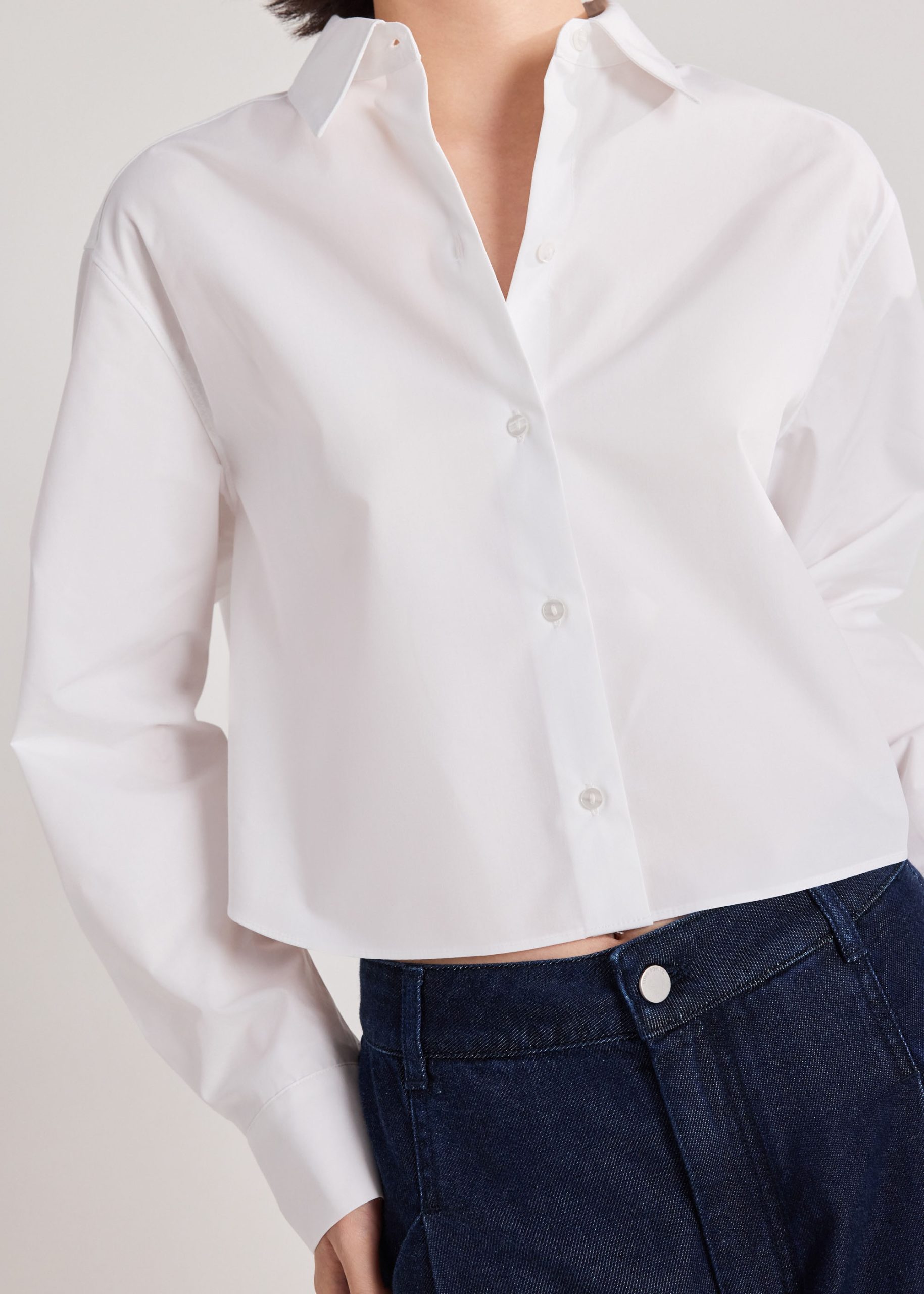 Riley RuchedReady® Crop Shirt - Image 11
