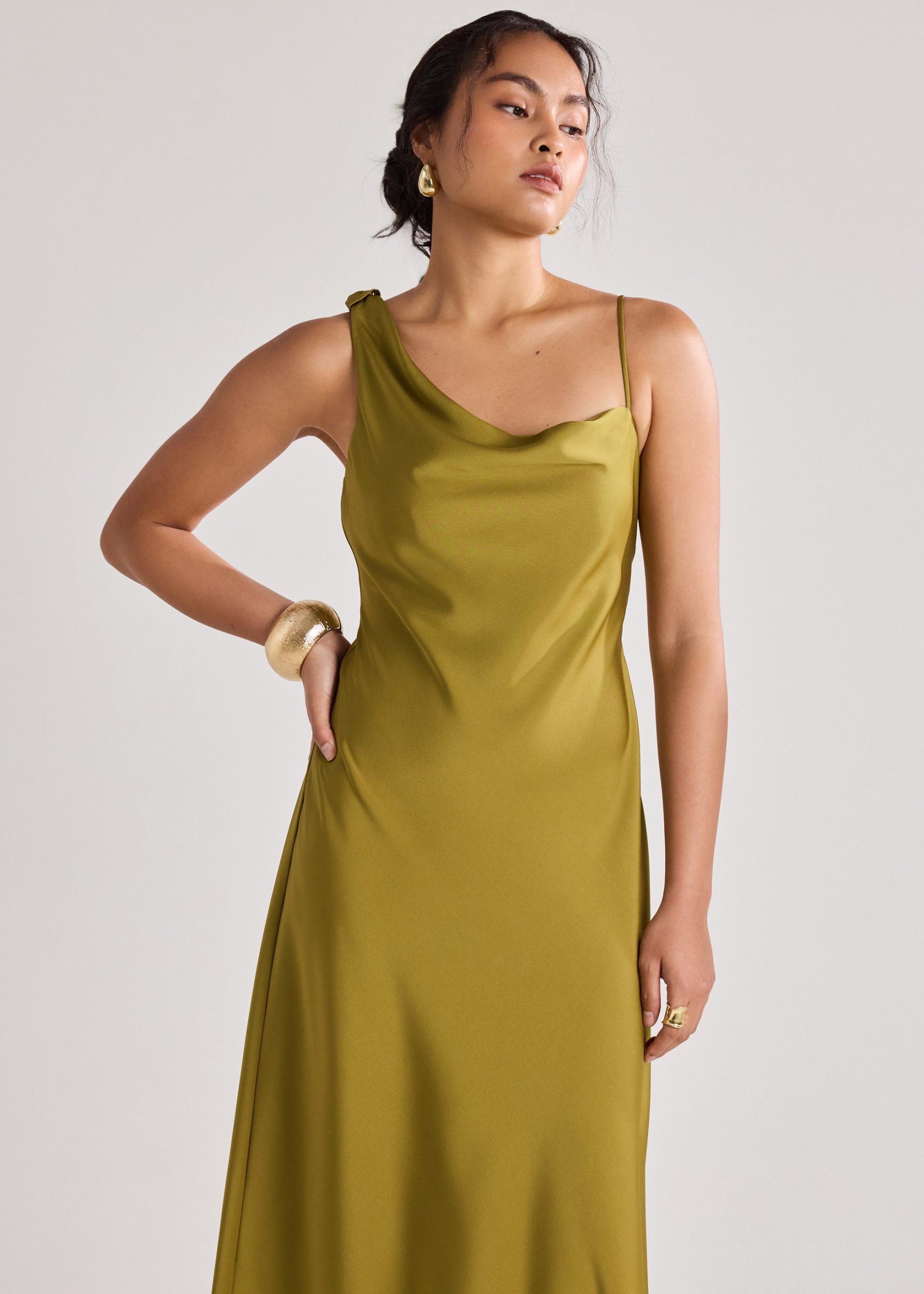 BraFree by LB Multi-way Satin Bias Cut Dress - Image 35