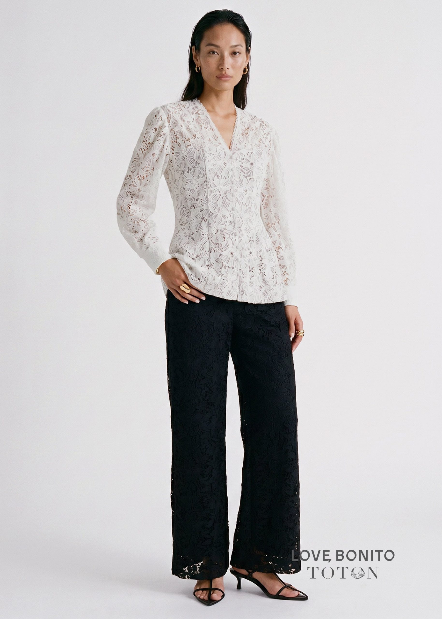 Love, Bonito x TOTON RuchedReady® Lace Kebaya Top - Image 7