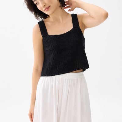 Knit Scoop Neck Tank Top