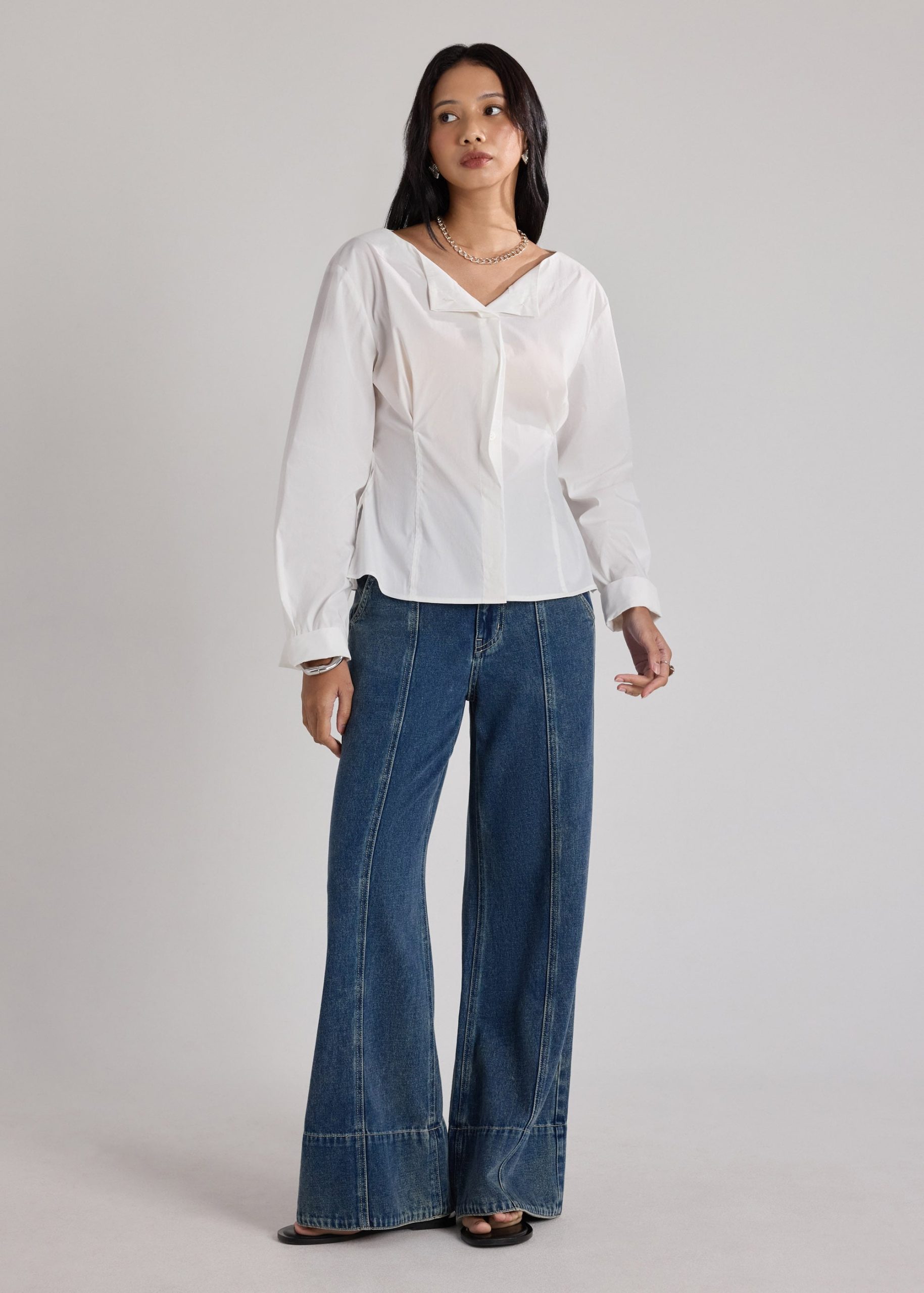 RuchedReady® Cotton Fitted Top - Image 2