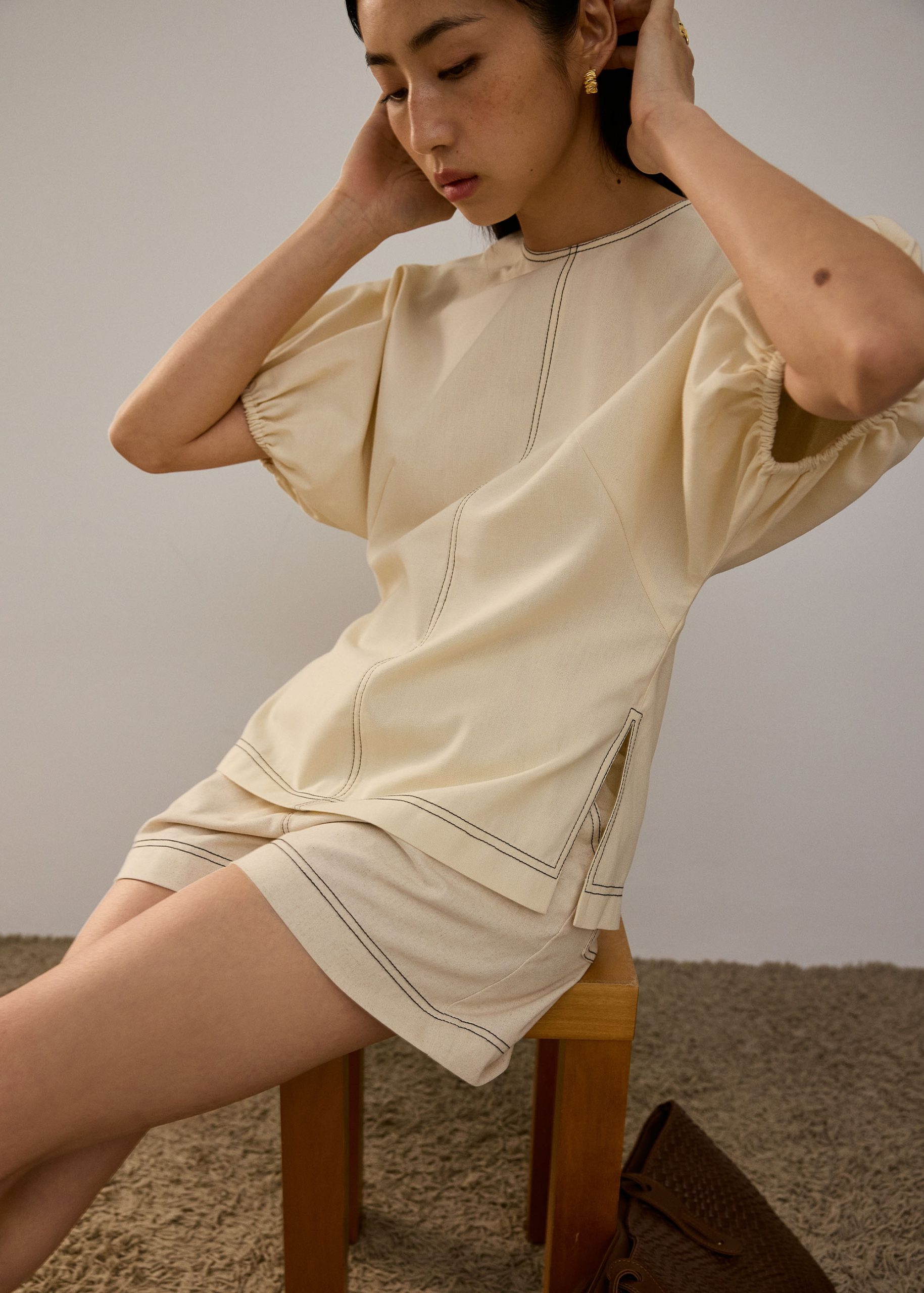 Round Neck Batwing Tunic Top - Image 14