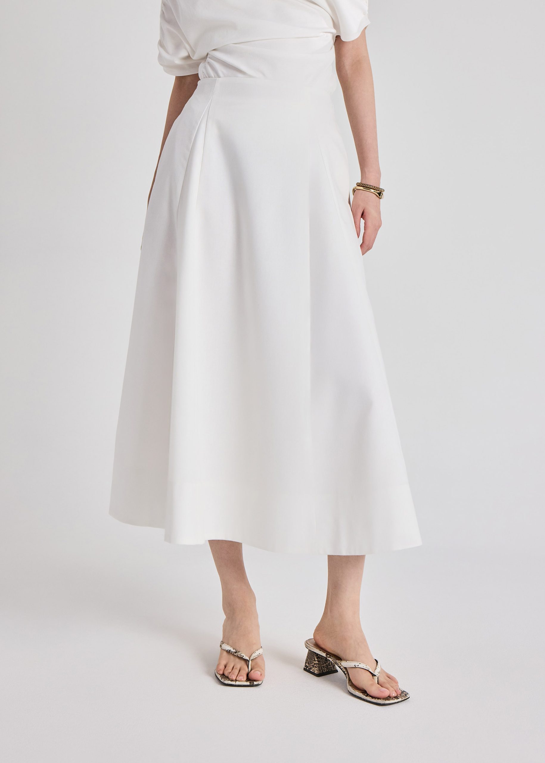 Sandra Flare Midaxi Skirt - Image 3