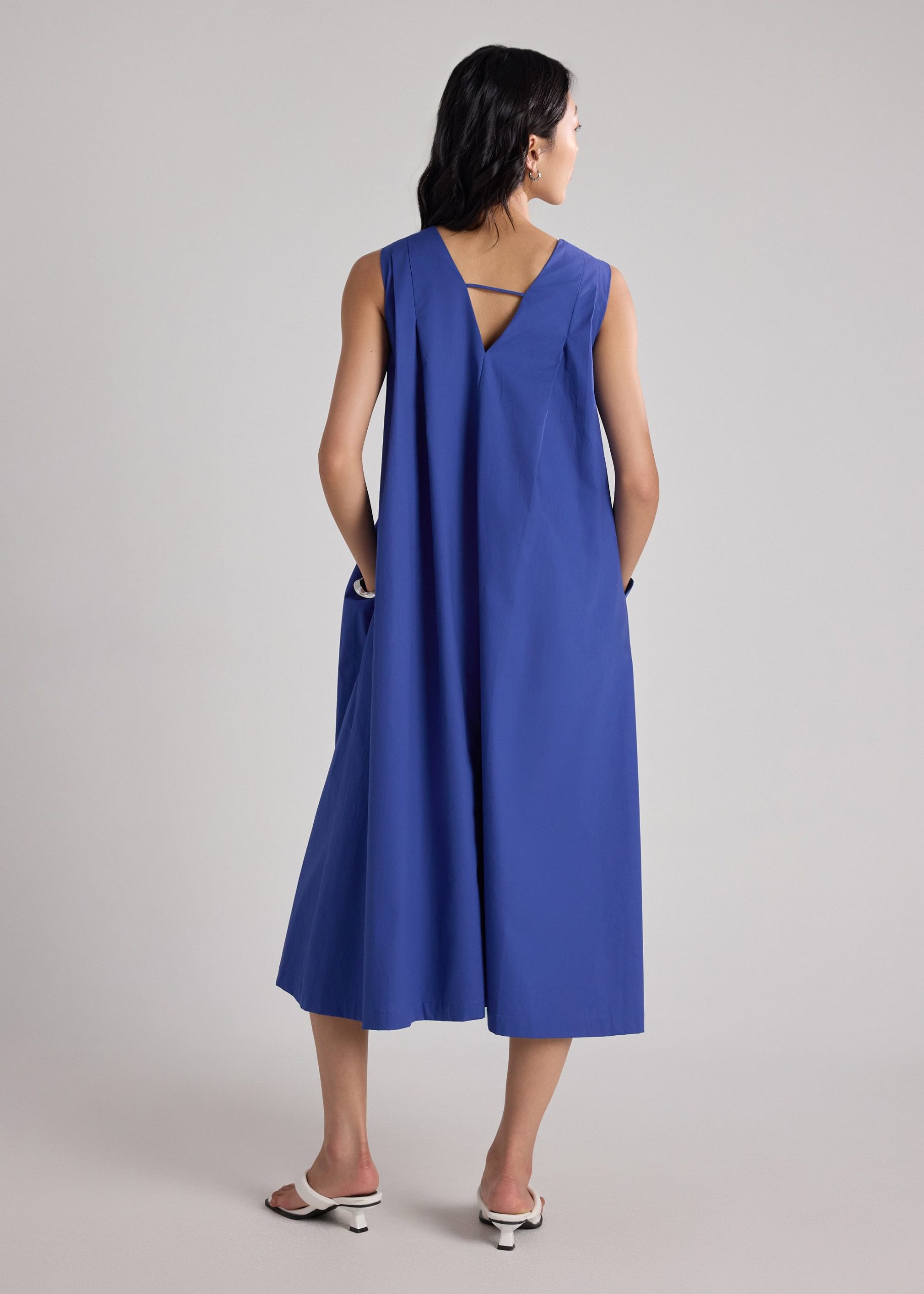 Cotton Trapeze Dress - Image 15