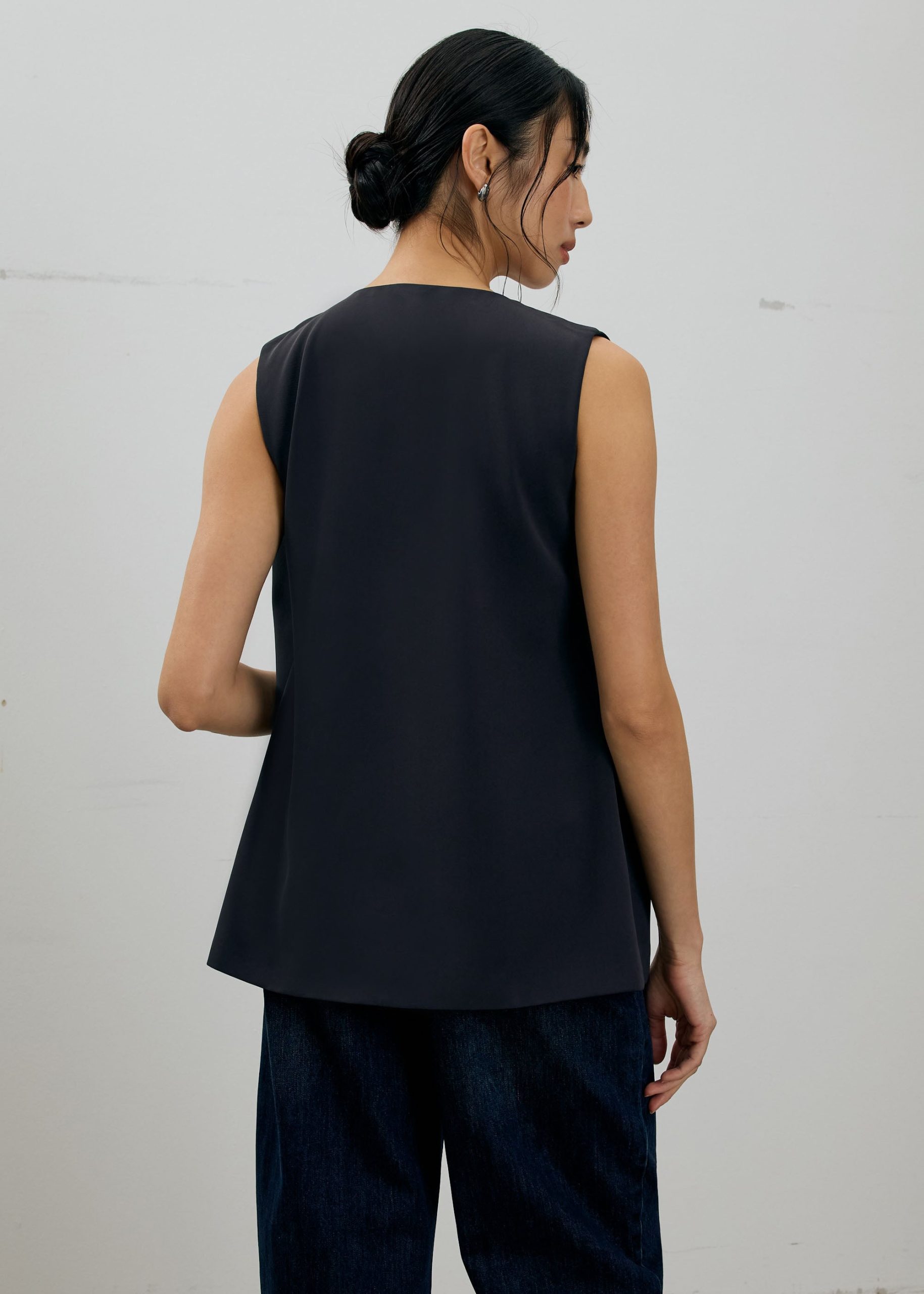 Moira Detachable Tailored Vest Top - Image 6