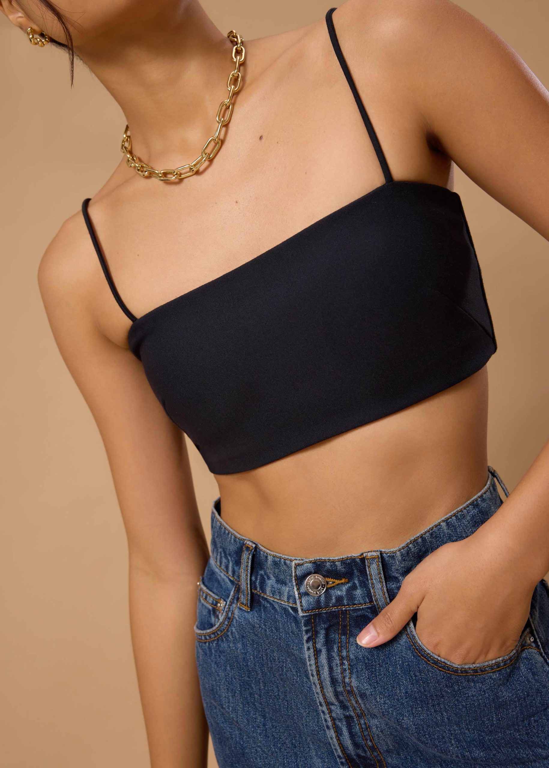 BraFree by LB Joey Crop Camisole Top - Image 2