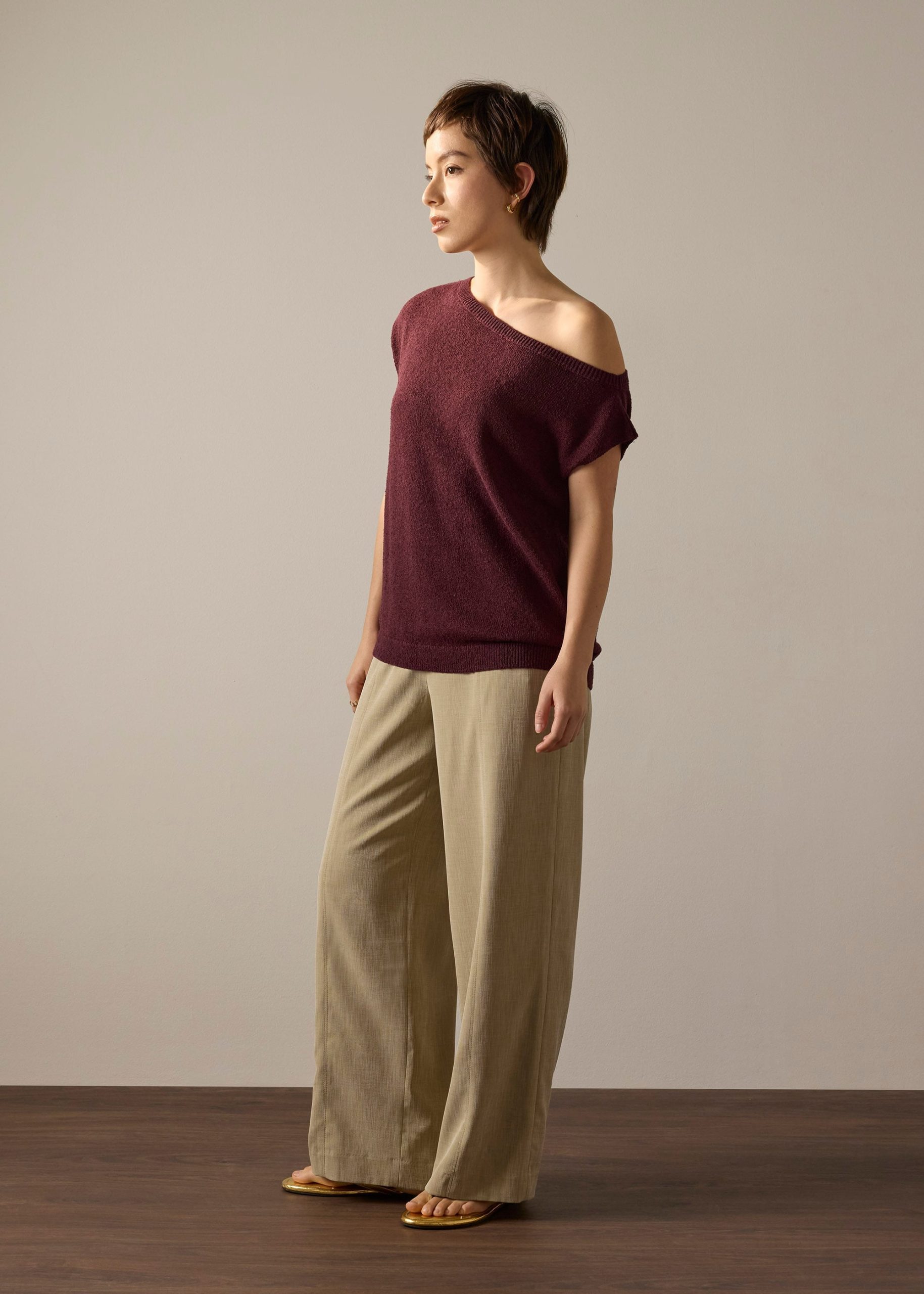 Knit Relaxed Long Top - Image 15