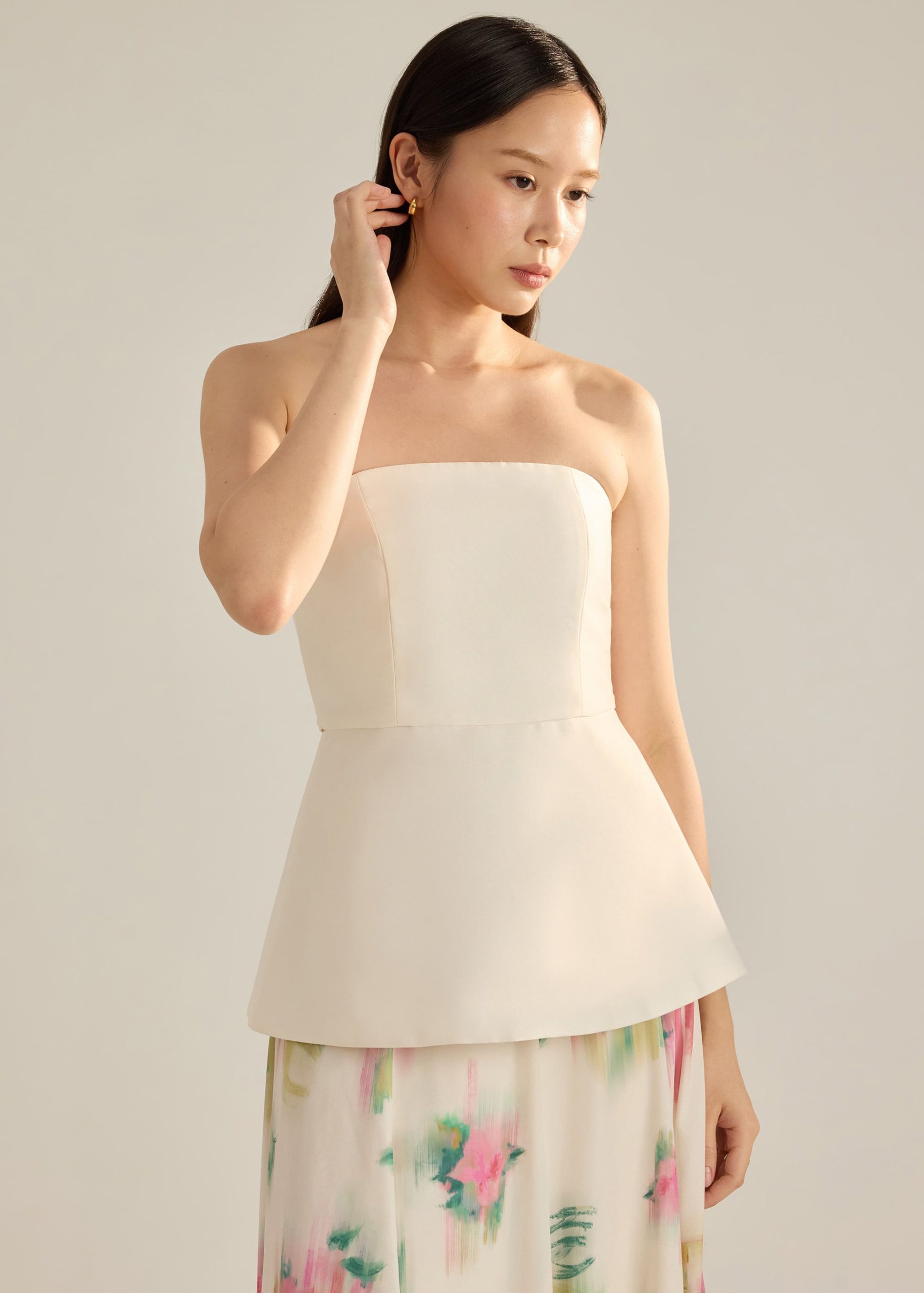 BraFree by LB Tube Top With Ribbon Tie - Image 12