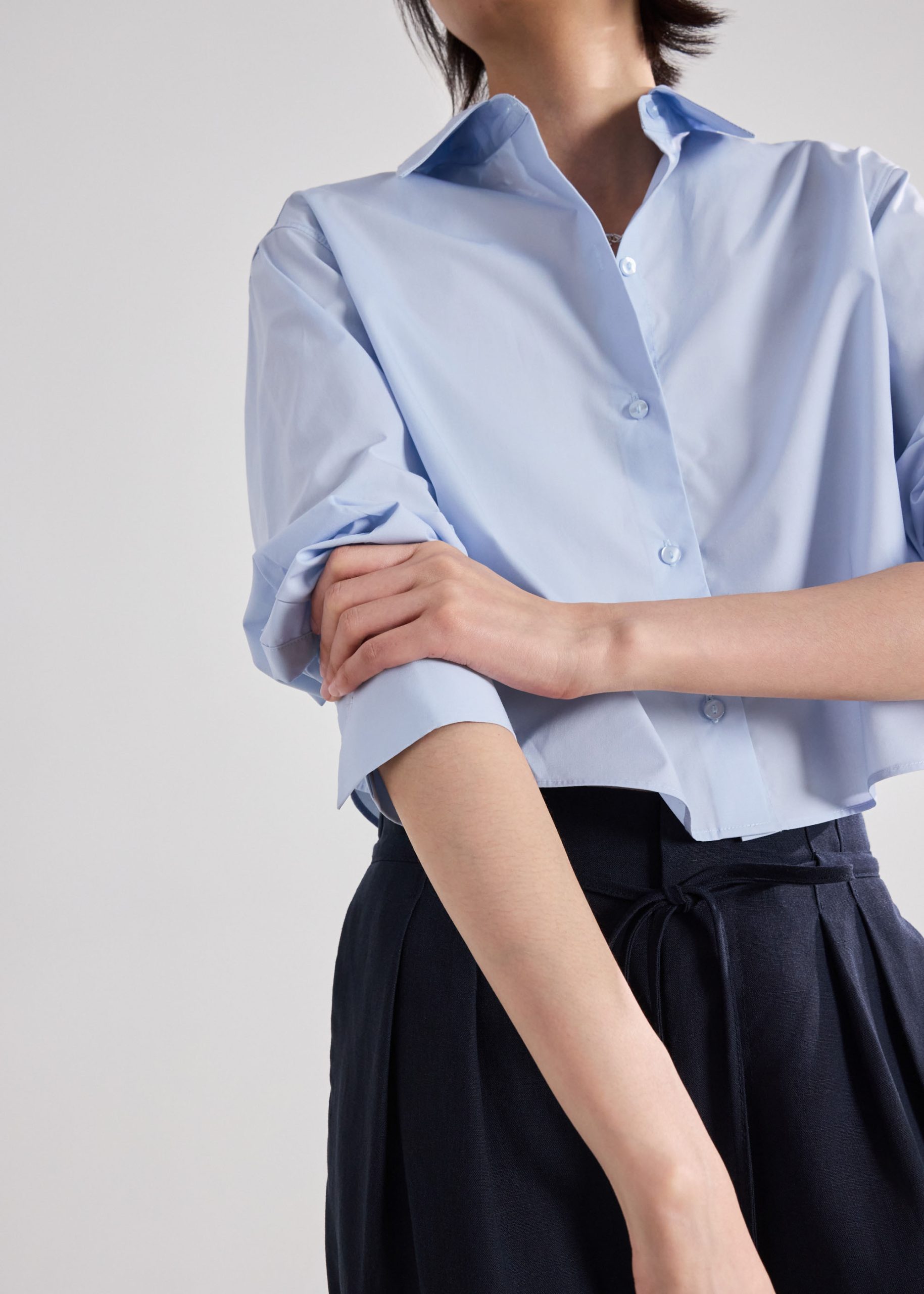 Riley RuchedReady® Crop Shirt - Image 20