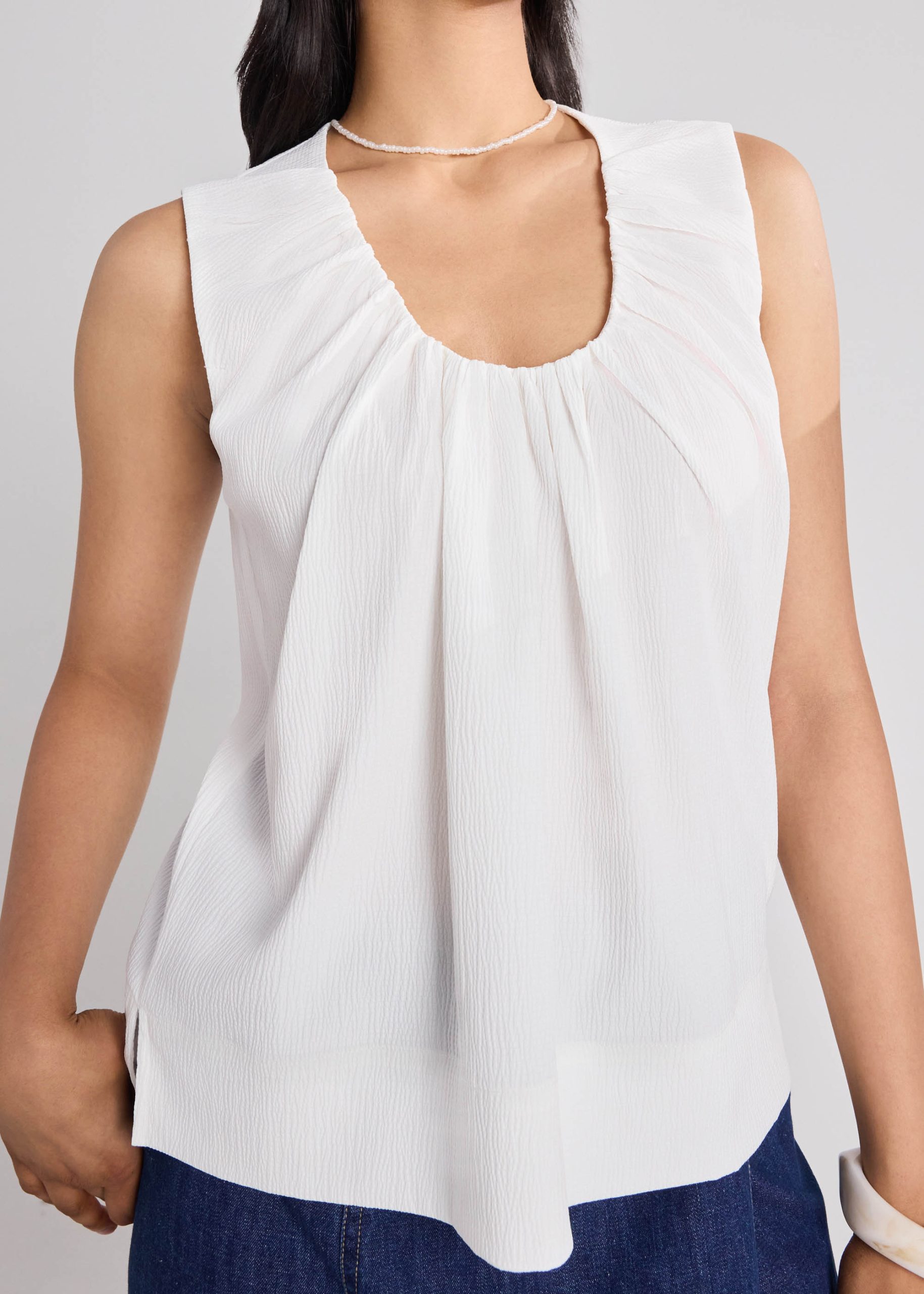 Tala Seersucker Shell Top - Image 11