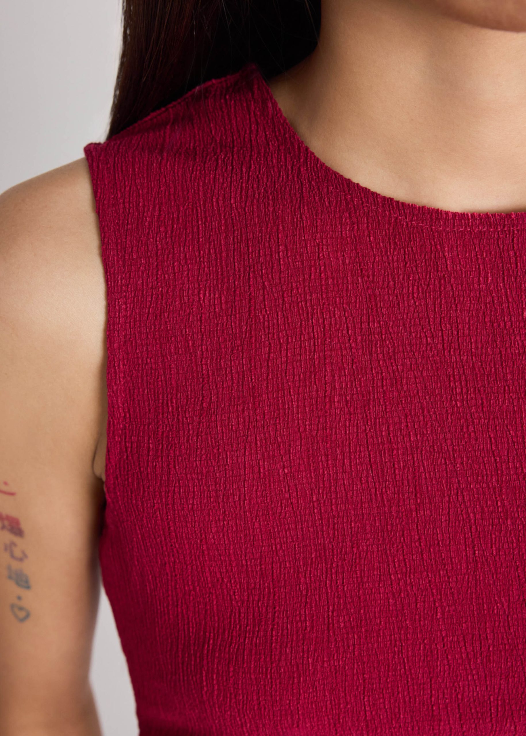 Crinkled Jersey Tank - Image 15