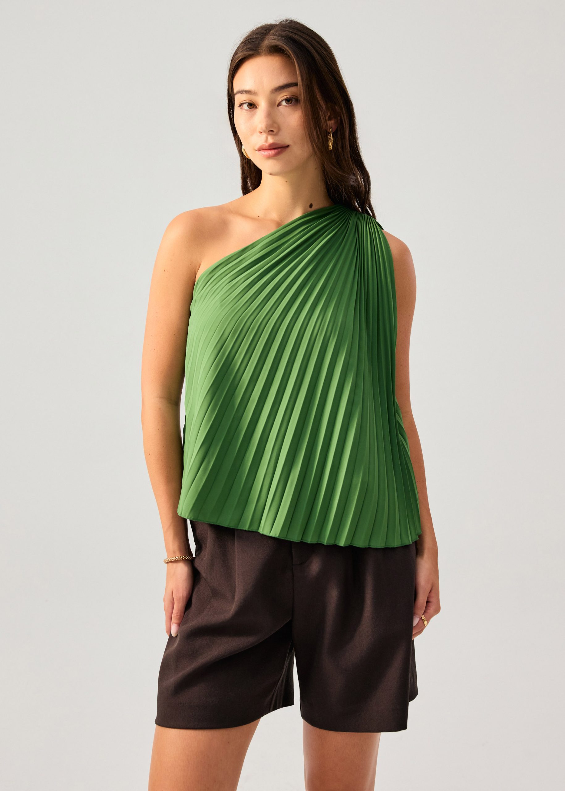 Wei Sunray Pleated Toga Top - Image 34