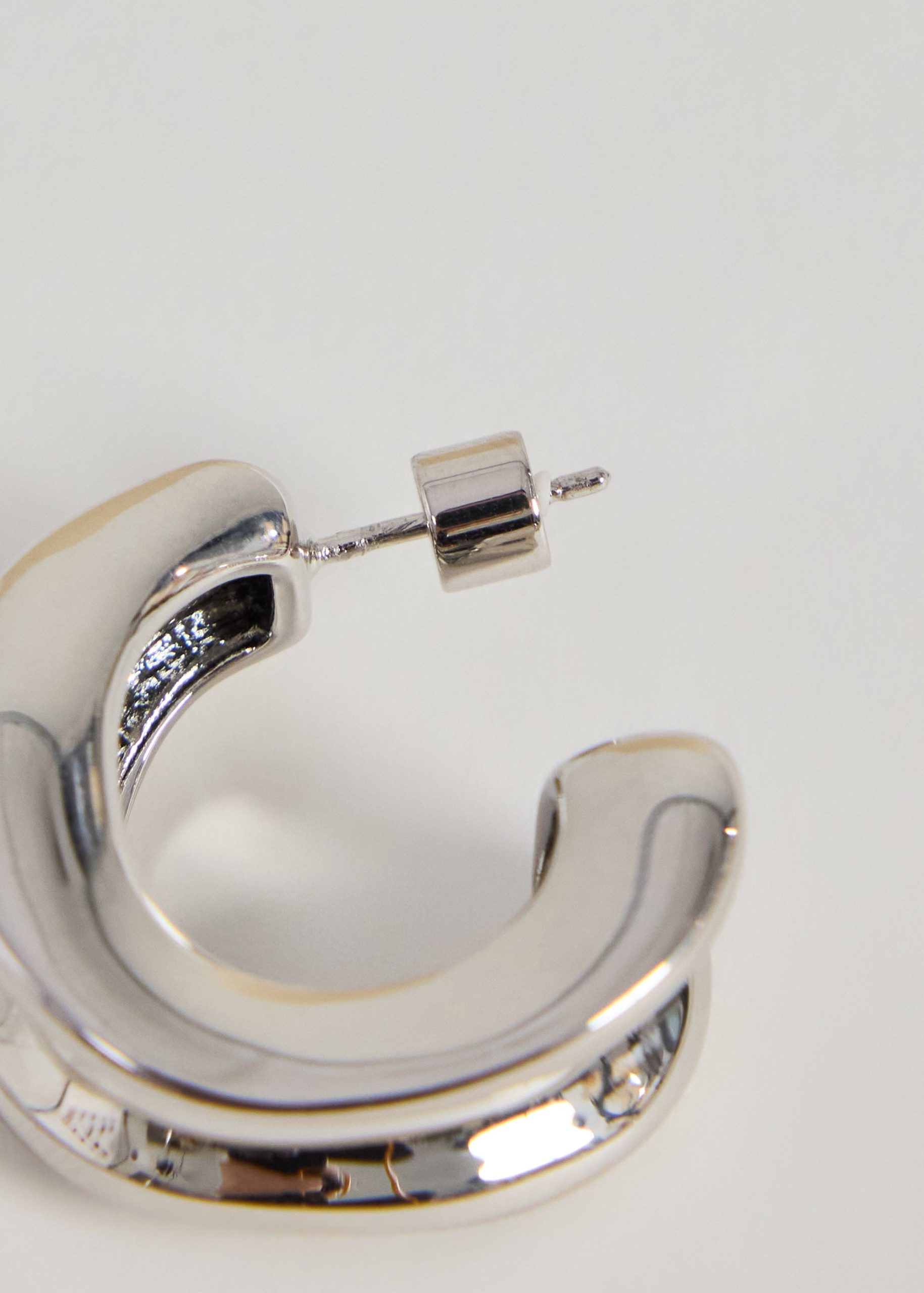 Chunky Hoop Earrings - Image 5