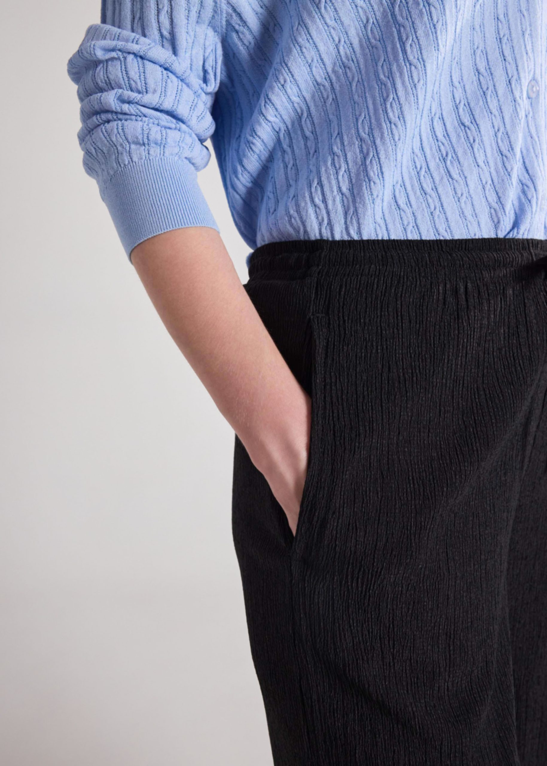 Crinkled Jersey Pants - Image 5