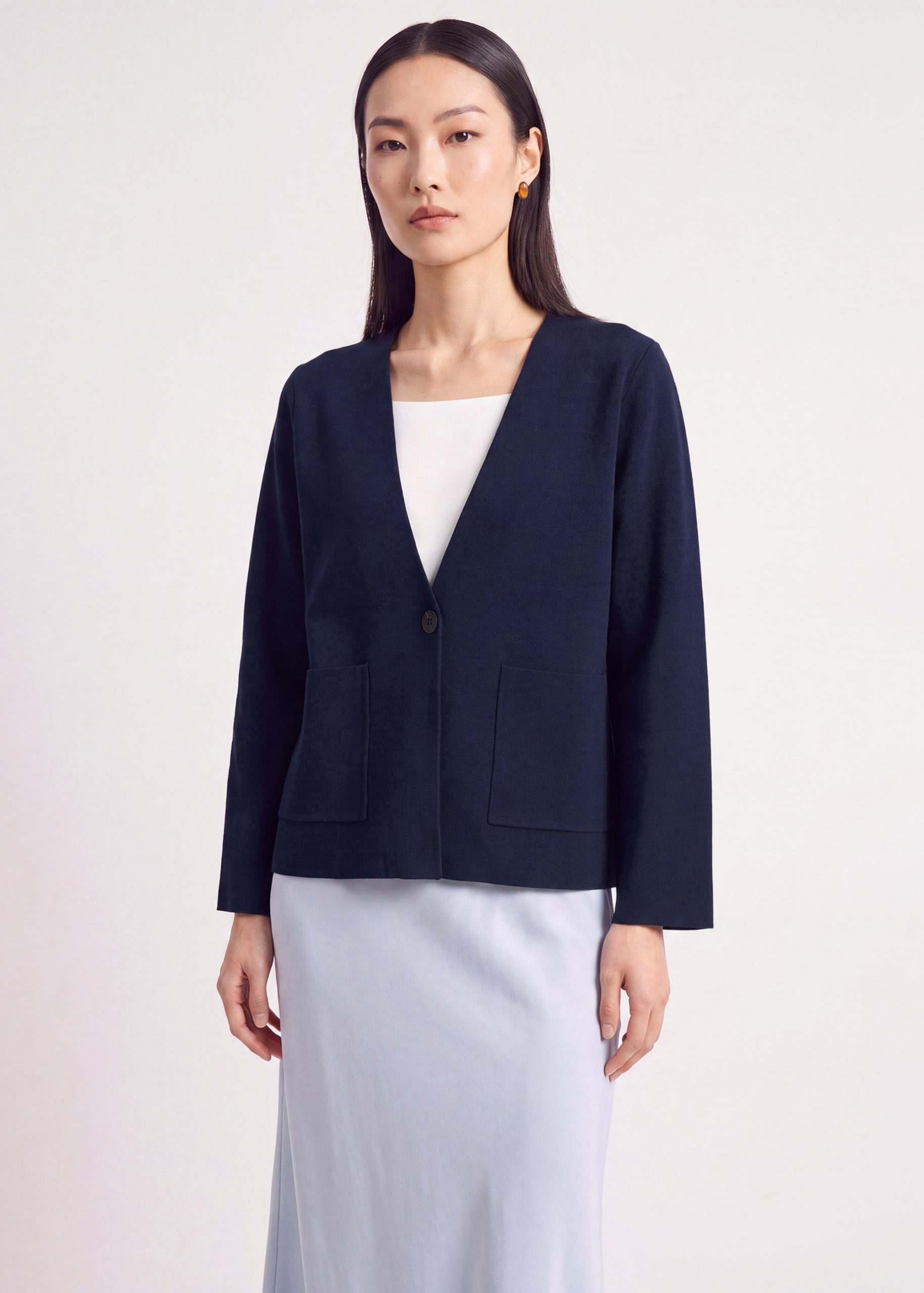 Knit Long Cardigan - Image 3