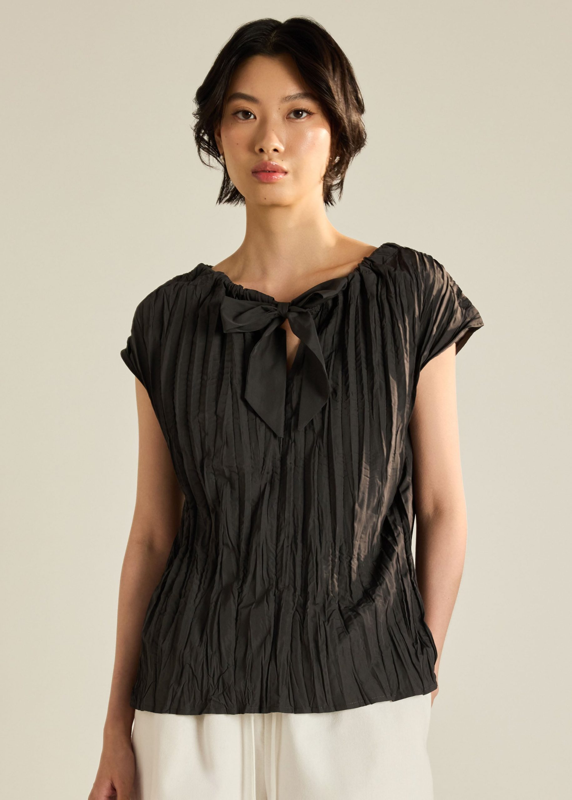 Sena Multi-way Crinkled Pleats Top - Image 8