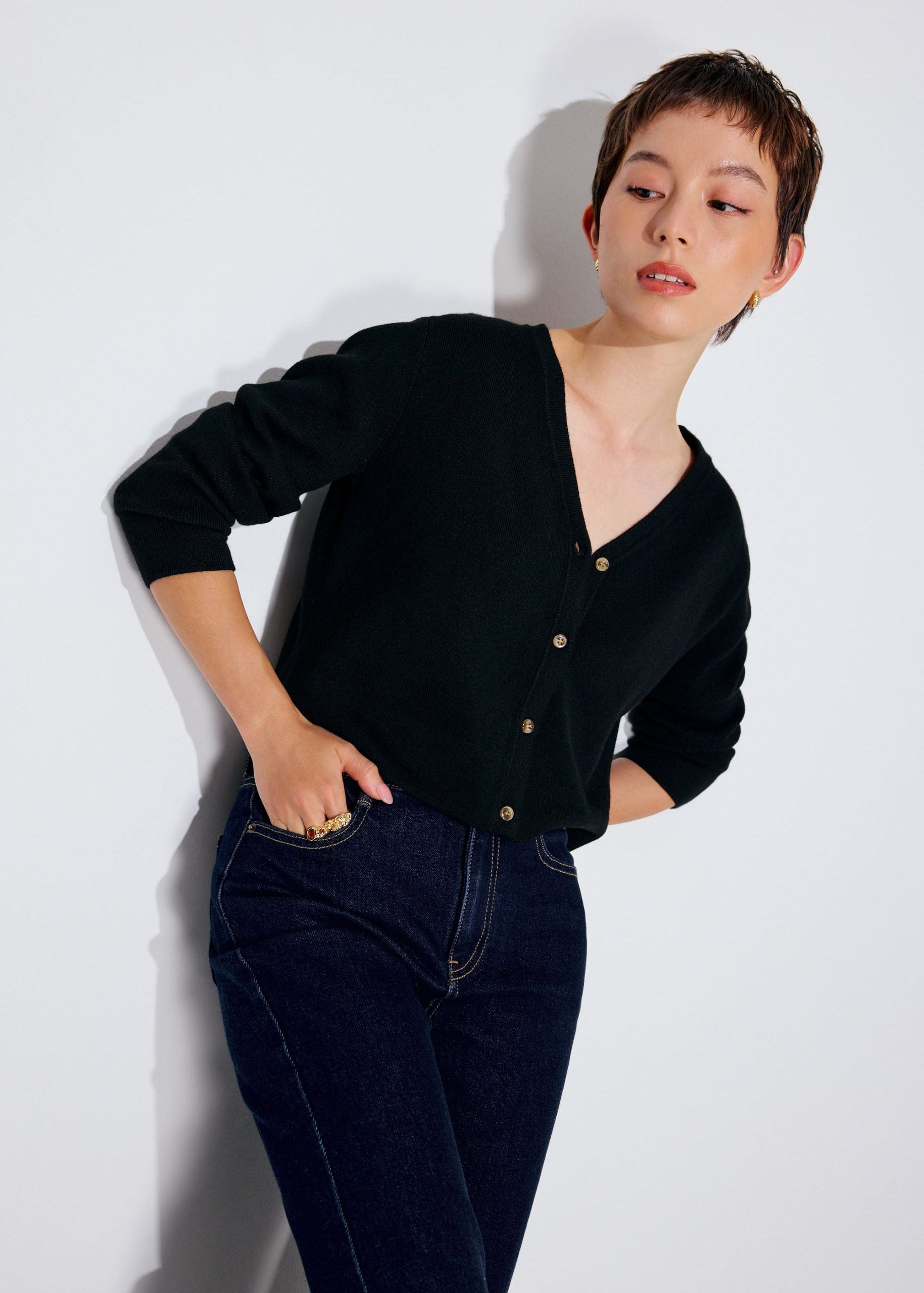 Jesse Button Down Knit Cardigan - Image 2