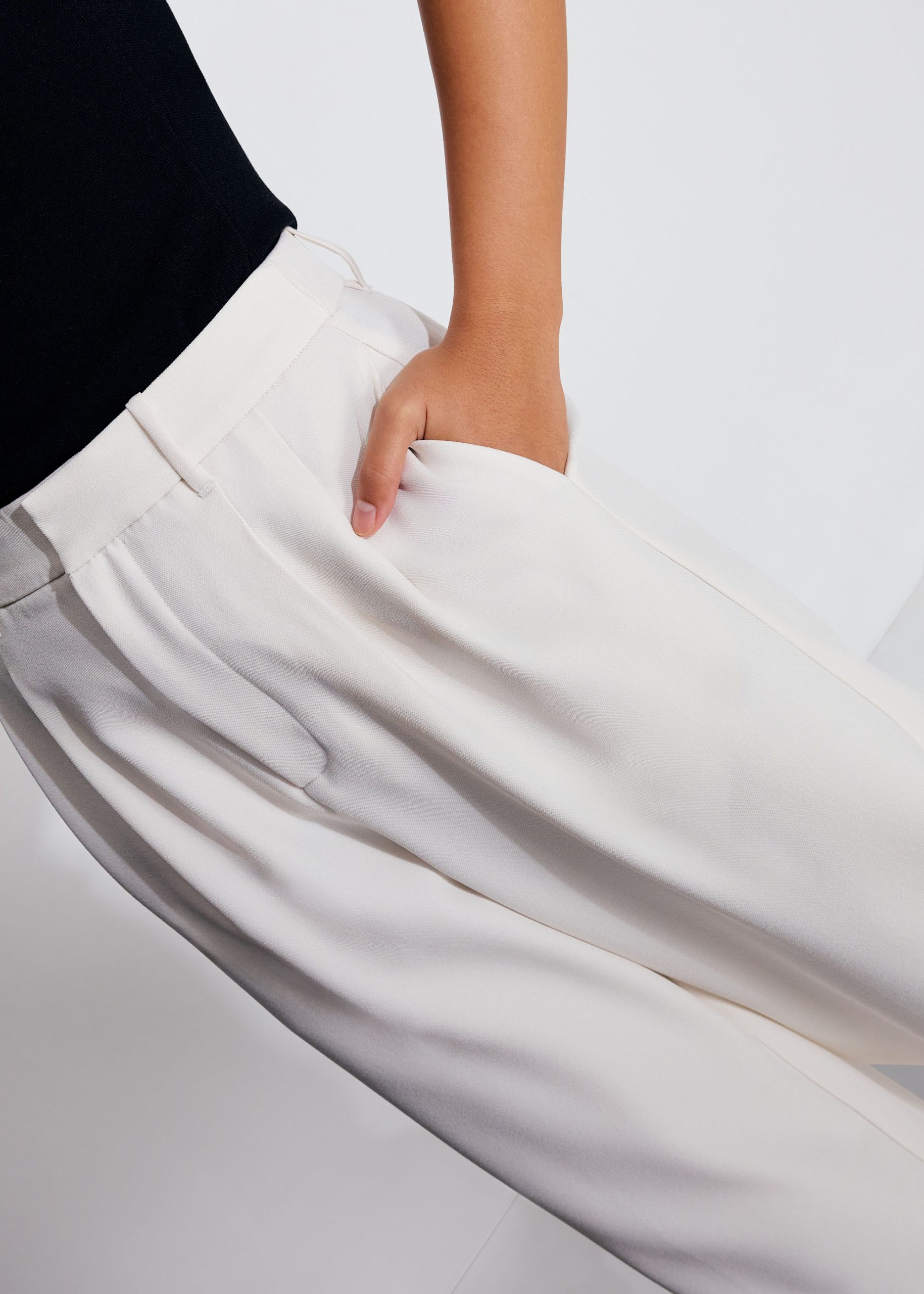 Lana Relaxed Tailored Pants - Image 13