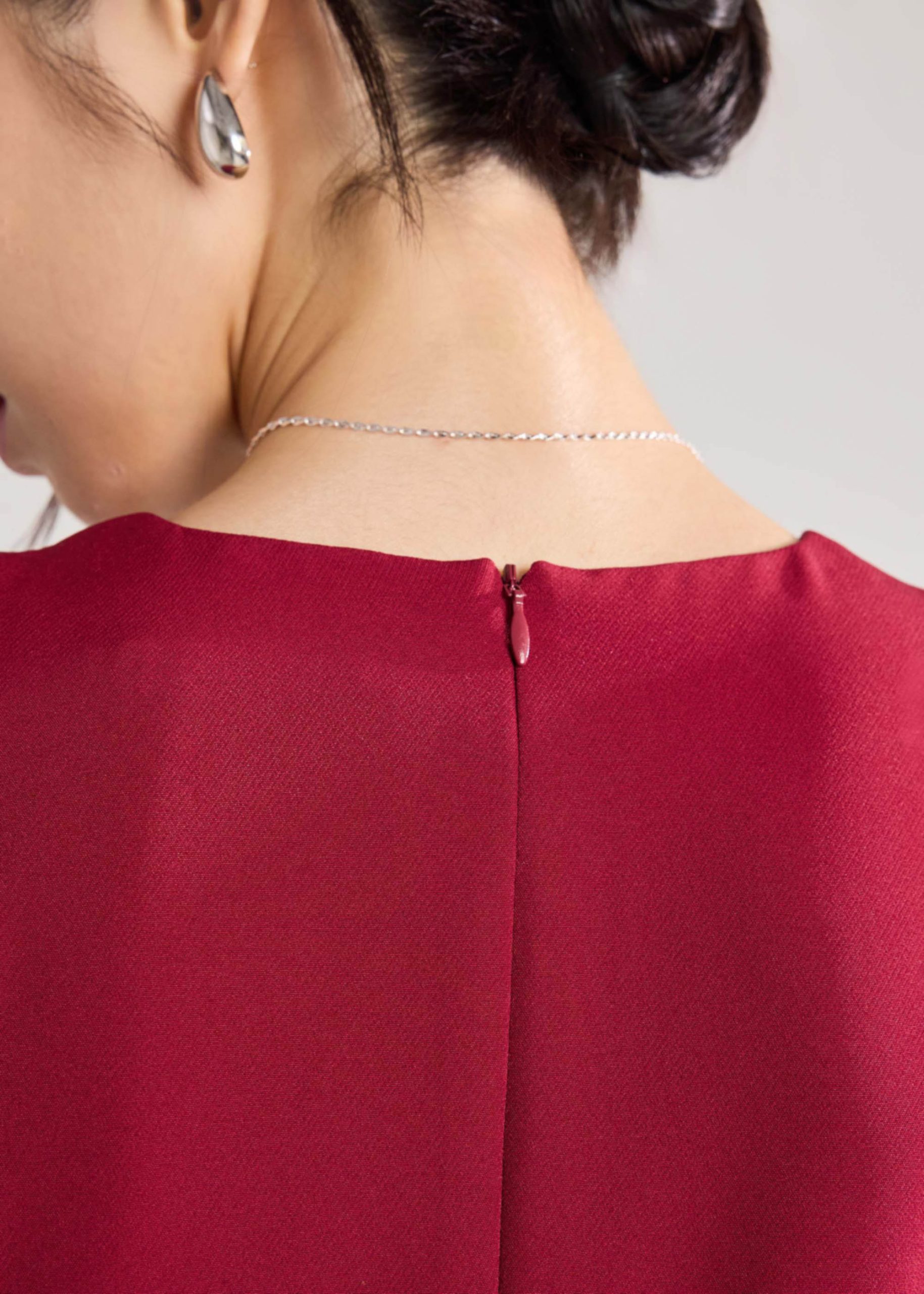 Ruched Column Dress - Image 13