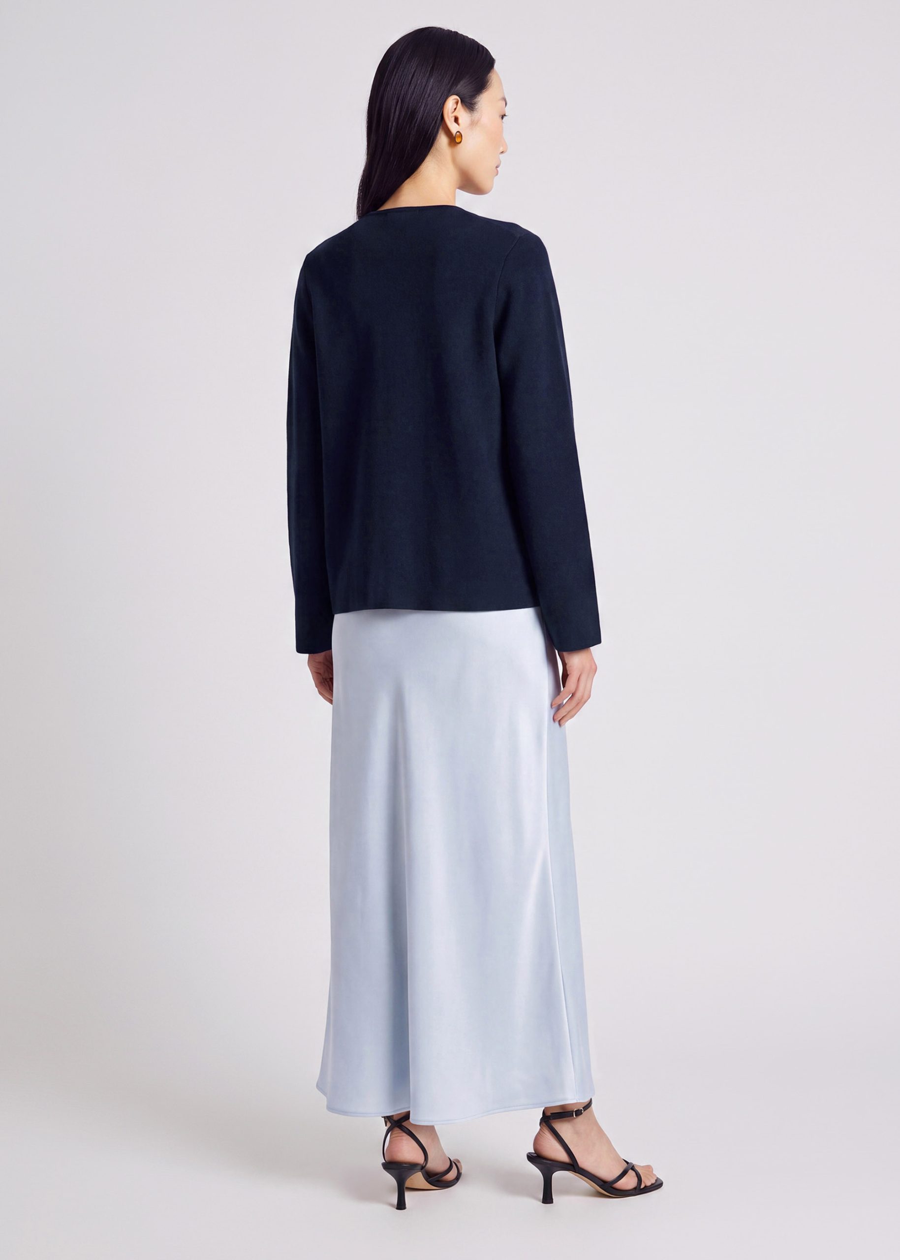 Knit Long Cardigan - Image 4