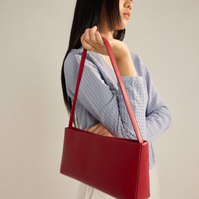 Vegan Leather Adjustable Strap Bag