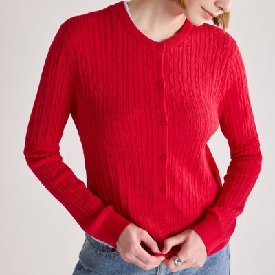 Cable Knit Cardigan