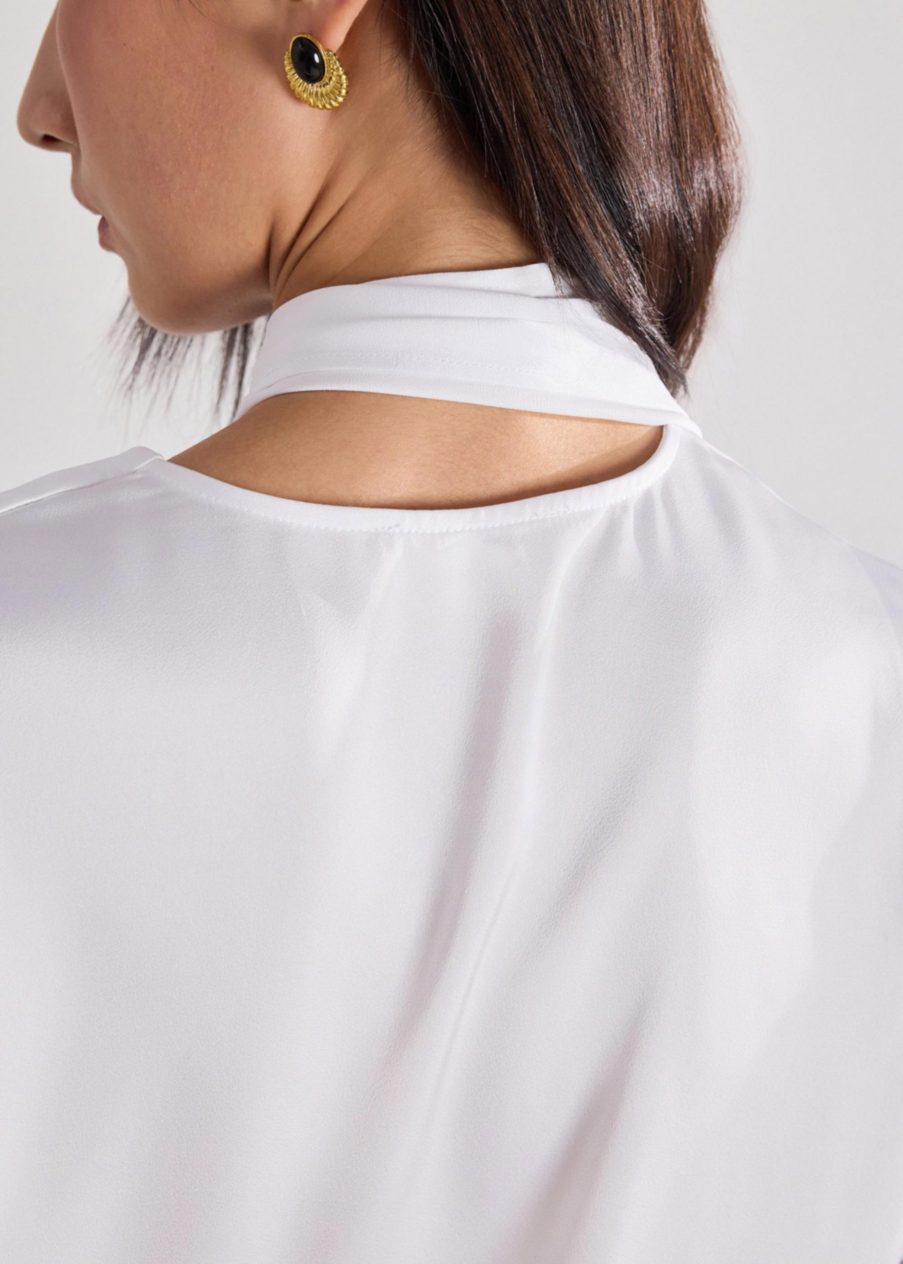 RuchedReady® Multi-way Satin Shirt - Image 9