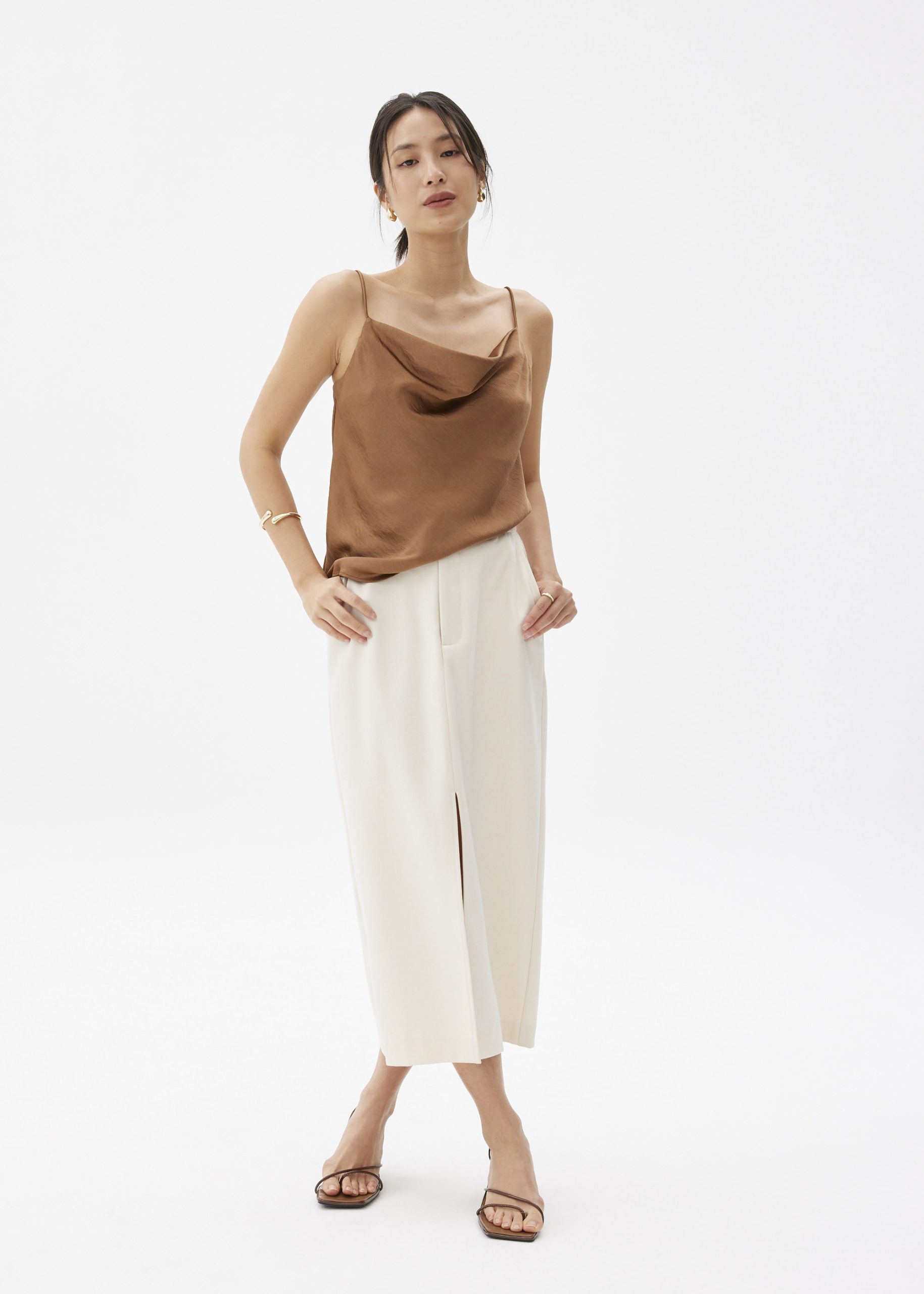 Sophia Cowl Neck Camisole Top - Image 33