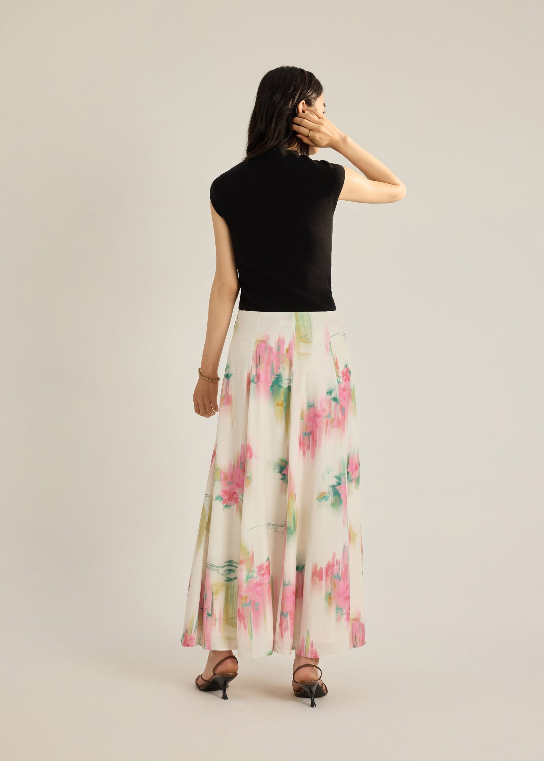 Flare Skirt in Summer Haze - Image 10