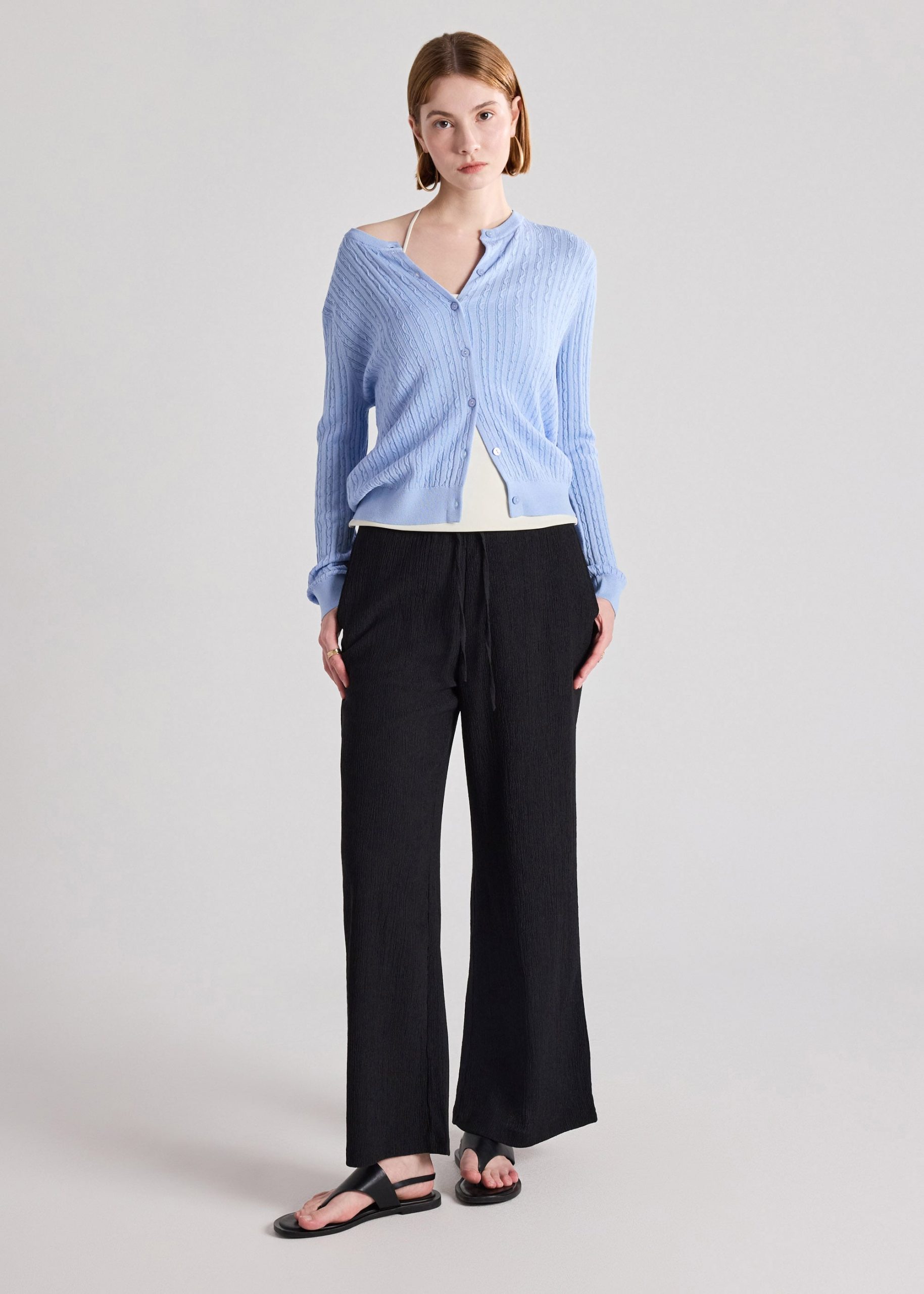 Crinkled Jersey Pants - Image 2