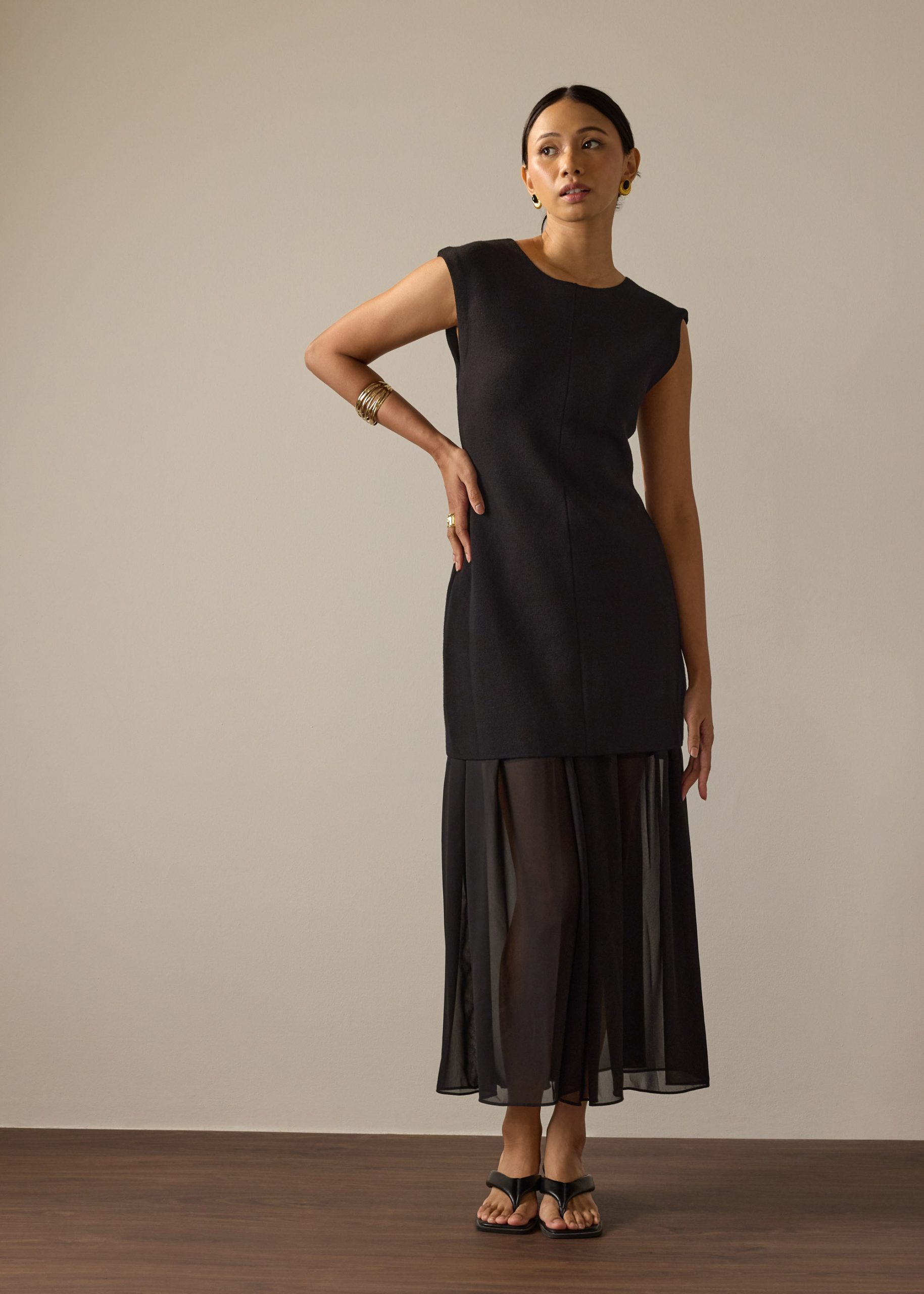 Inez Multi-way Fit & Flare Maxi Dress - Image 2