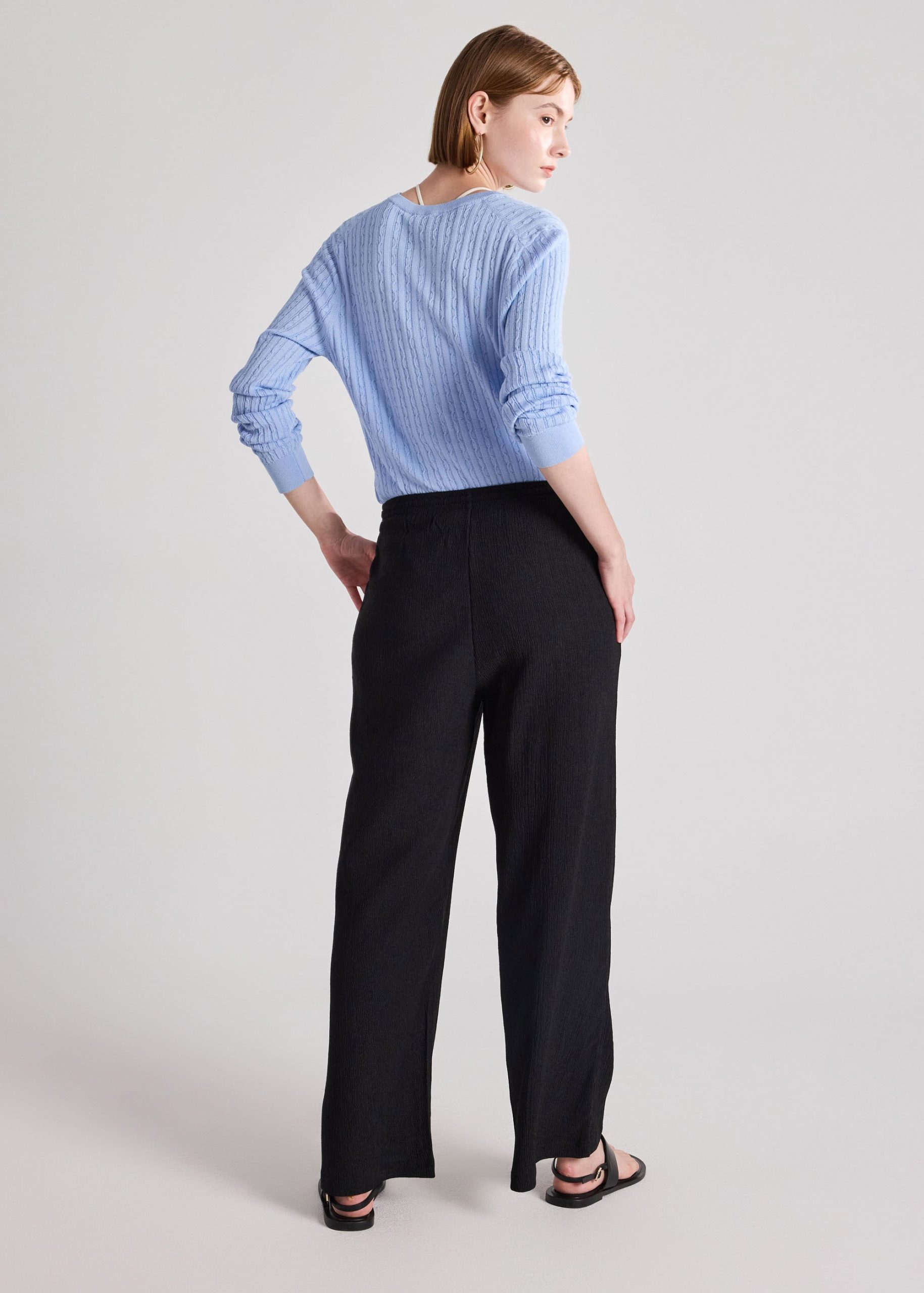 Crinkled Jersey Pants - Image 4