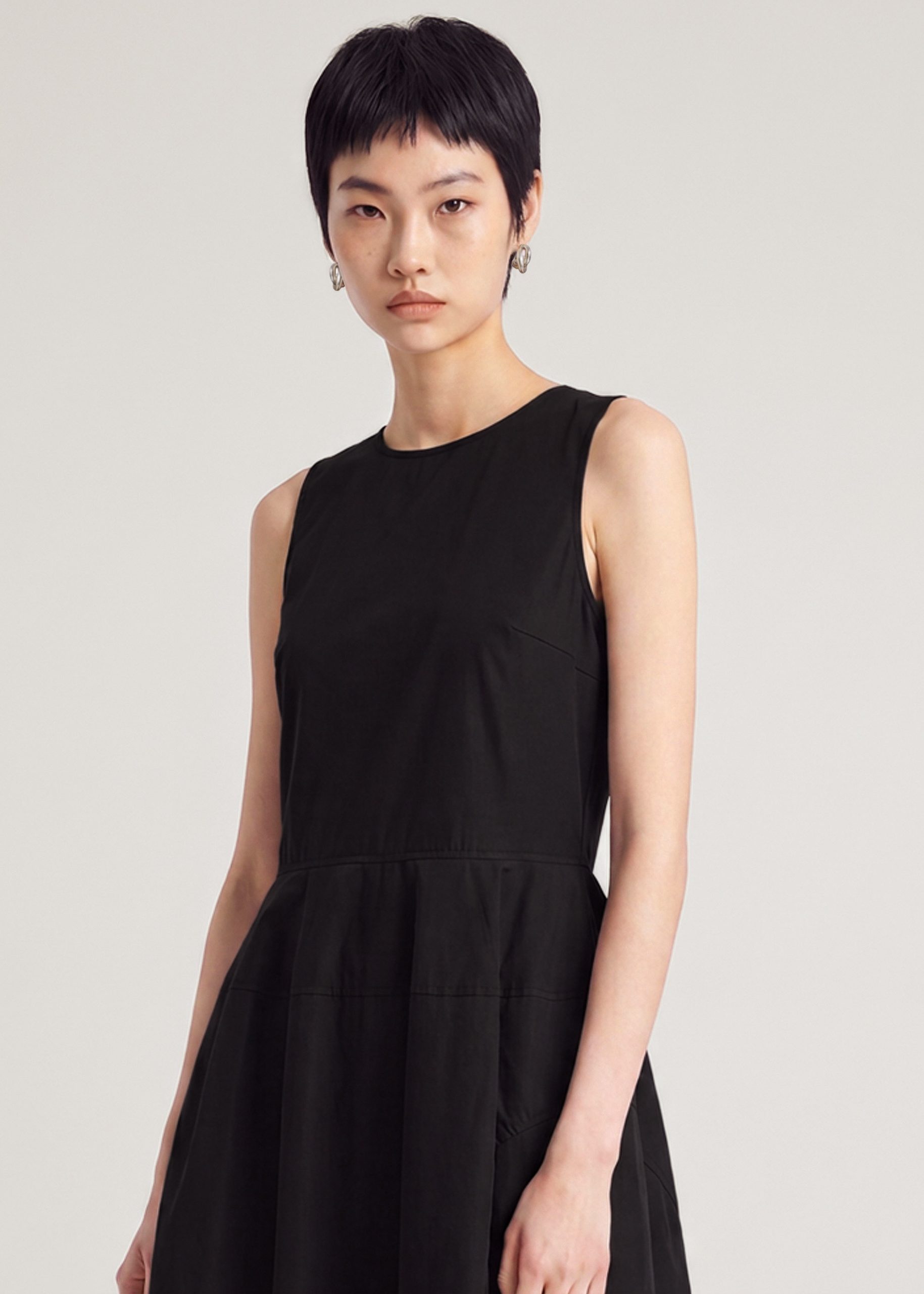 Poplin Cocoon Dress - Image 3