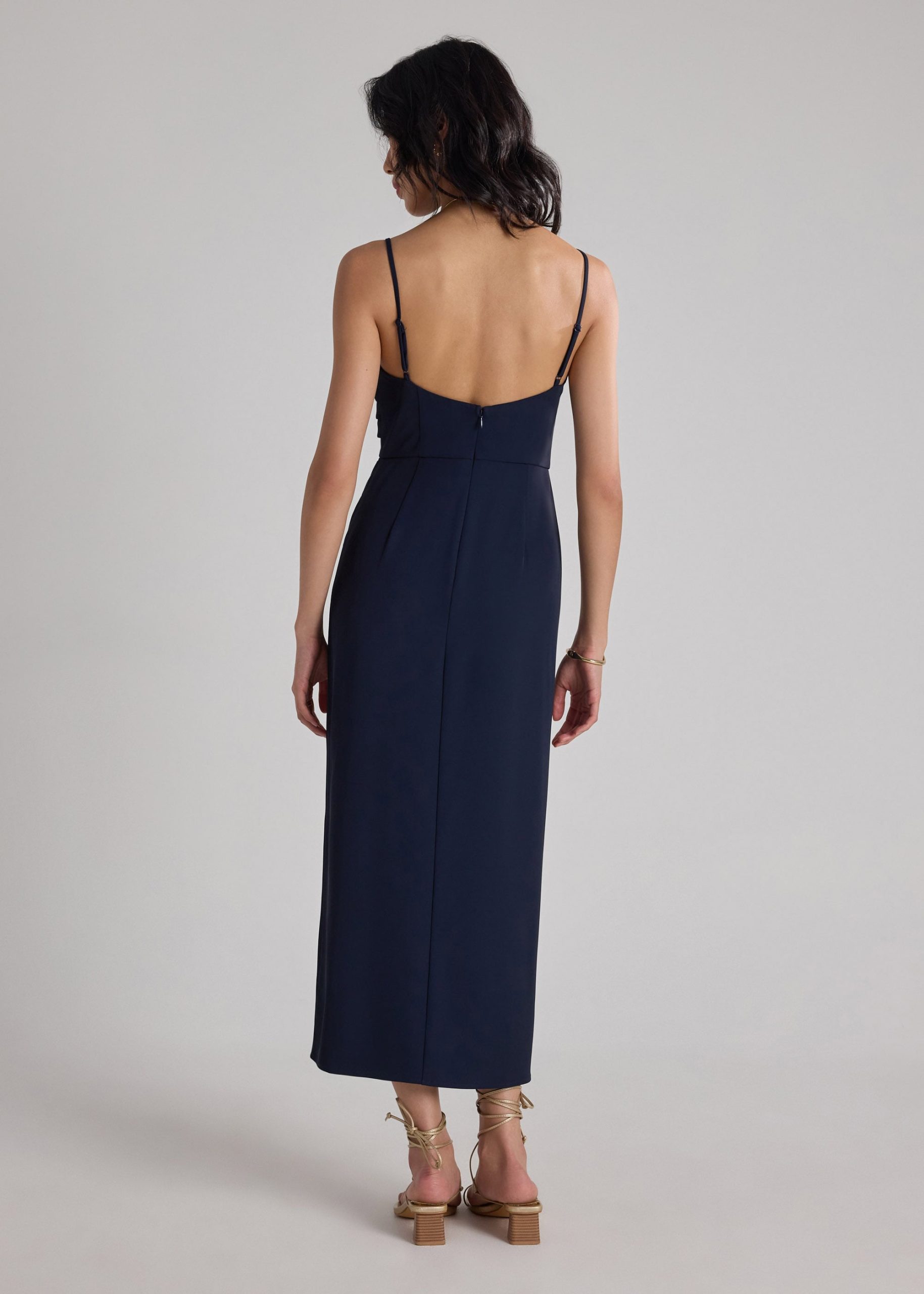 BraFree by LB Crepe Side Pleat Dress - Image 16