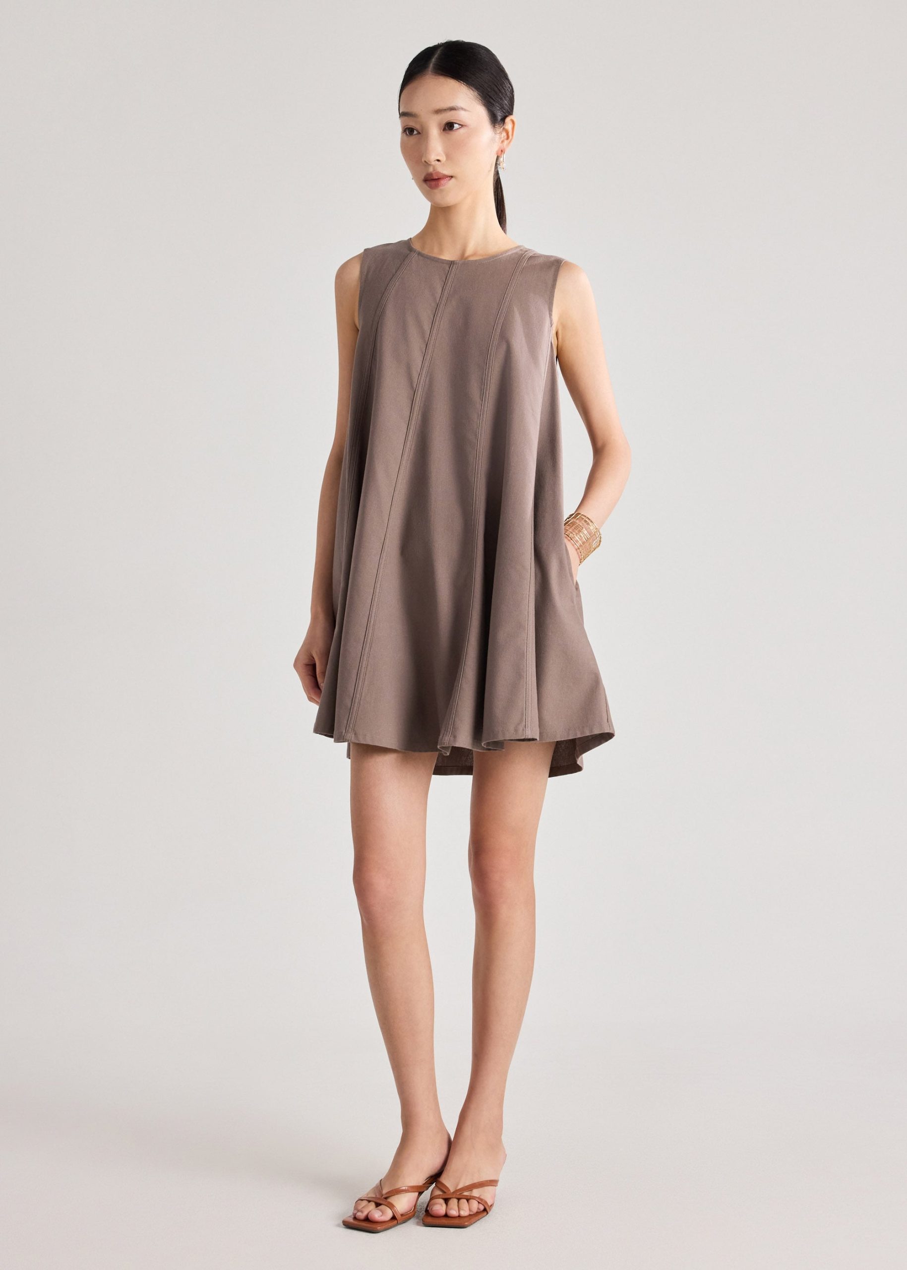 Flare Mini Dress - Image 9