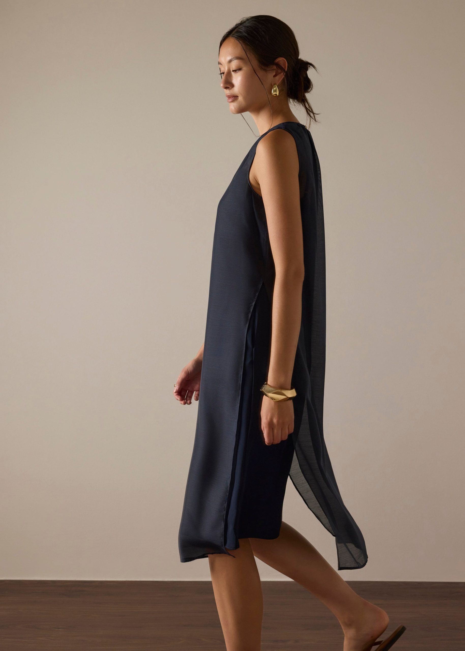 Mirei Organza Column Dress - Image 8