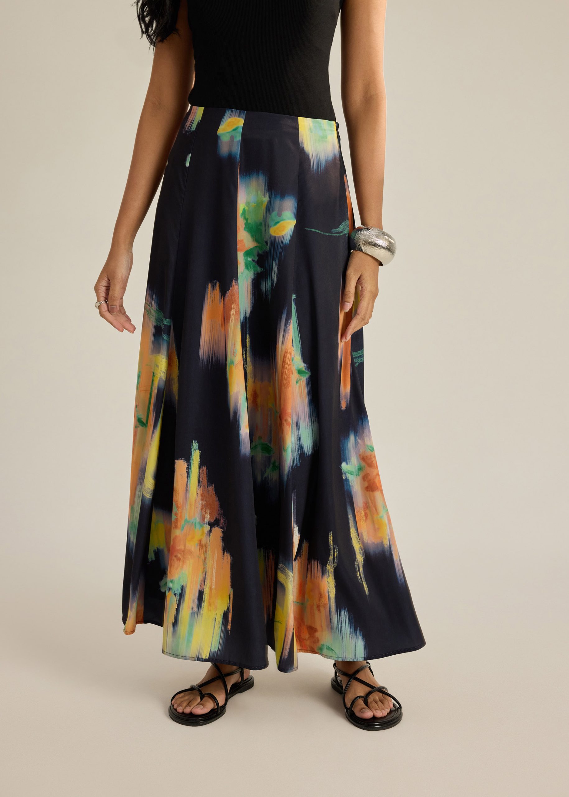 Flare Skirt in Summer Haze - Image 11